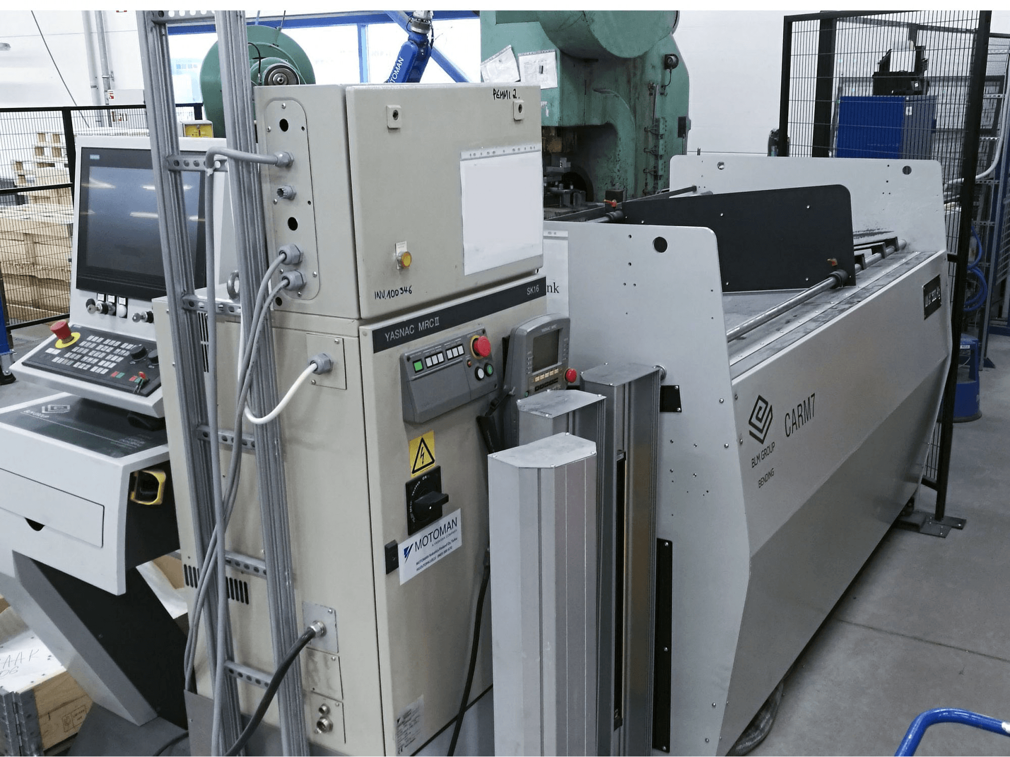 A BLM SMART gép elölnézete