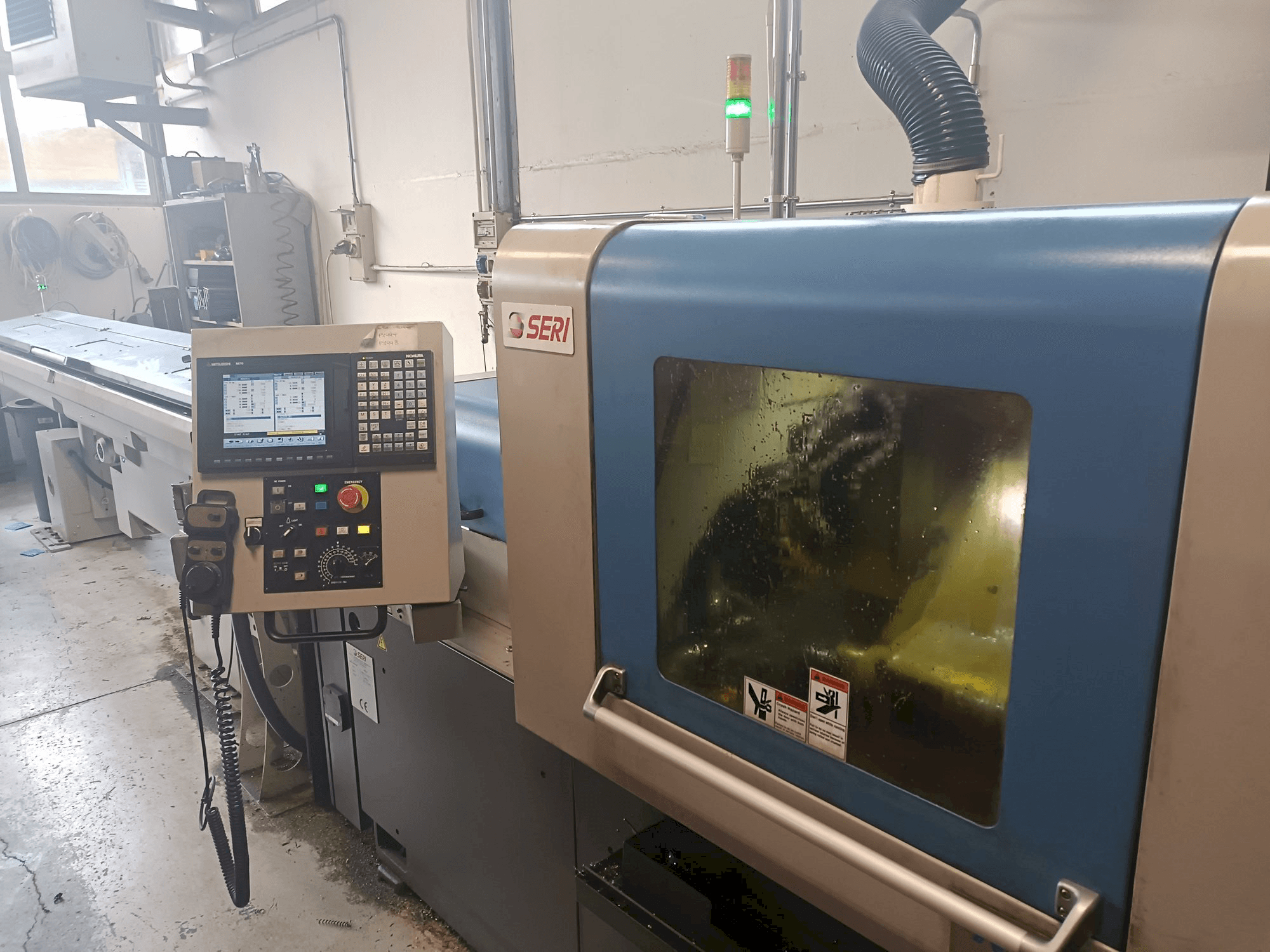 A NOMURA gép elölnézete