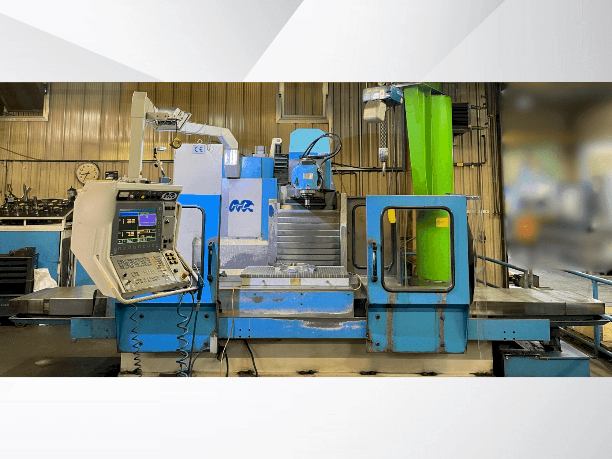 A MTE Kompakt Plus gép elölnézete