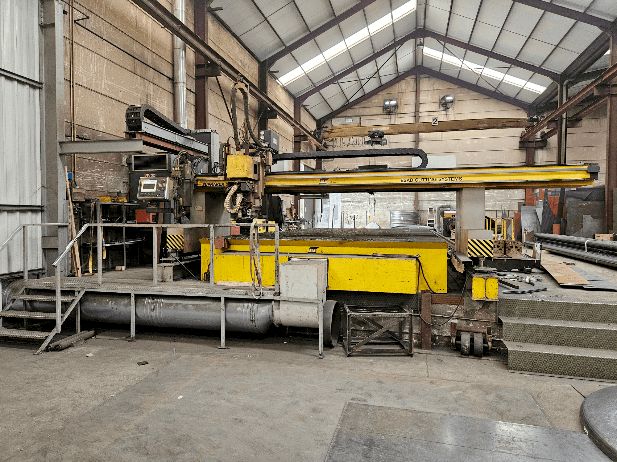 A ESAB SXE-P3 4500 gép elölnézete
