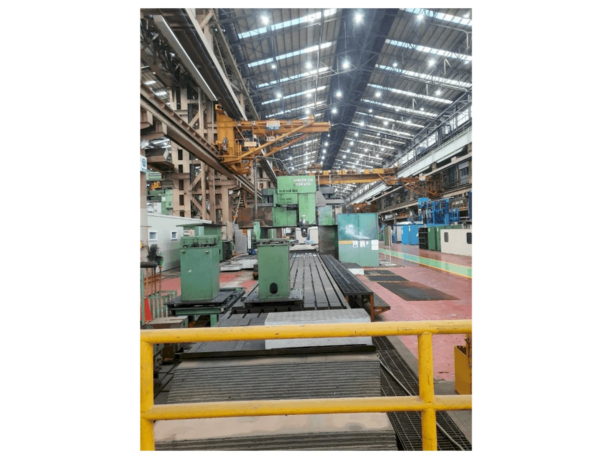 A WALDRICH COBURG - gép elölnézete