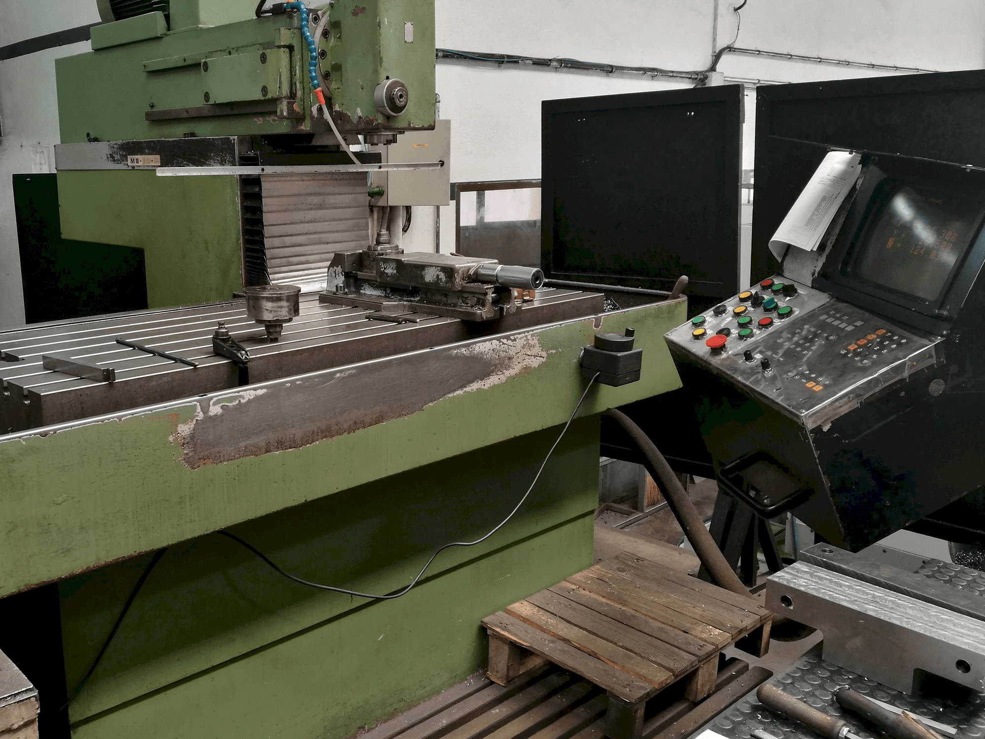 A Metba MB50-D gép elölnézete