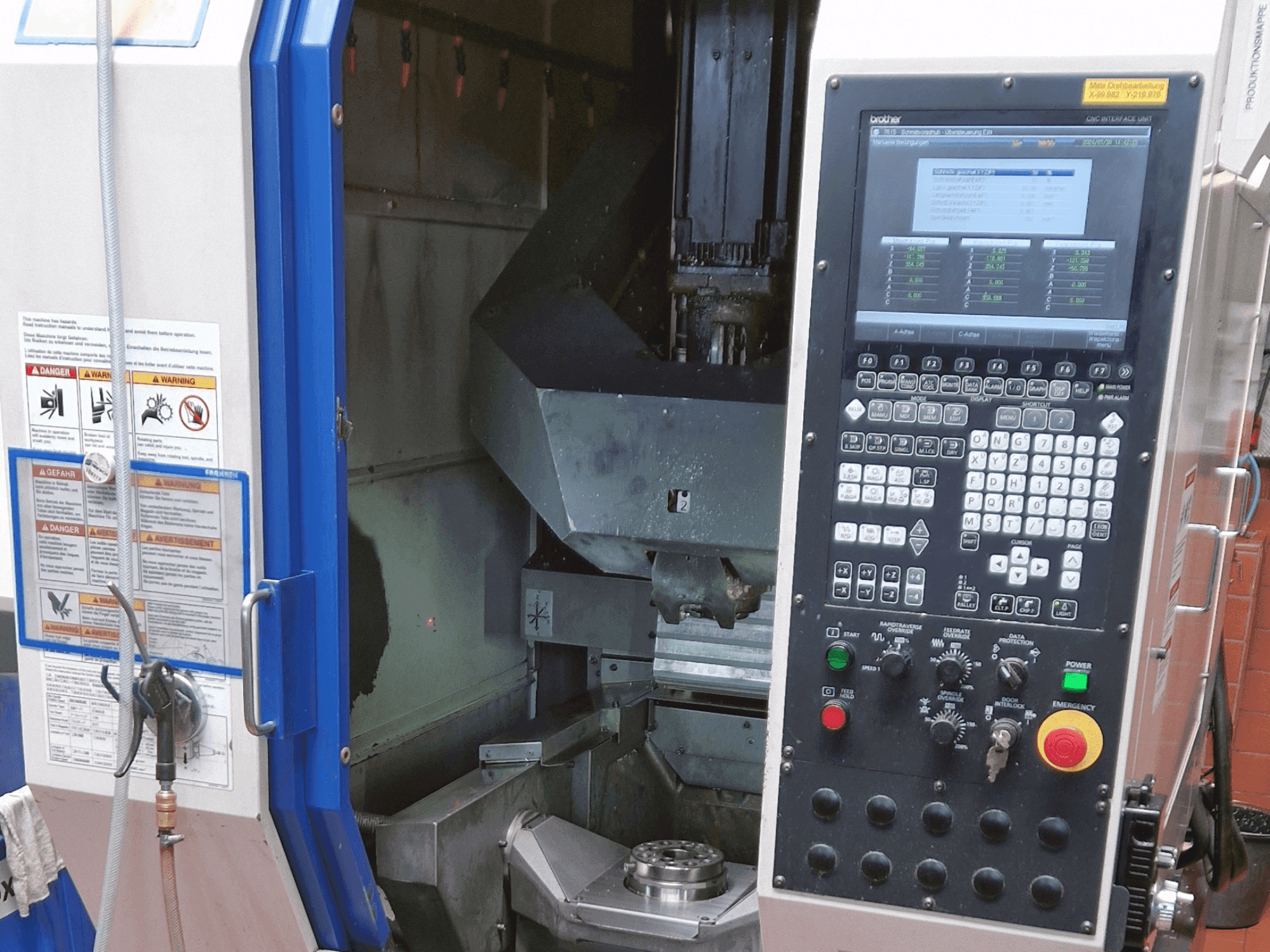 A Brother Speedio M140x1 gép elölnézete