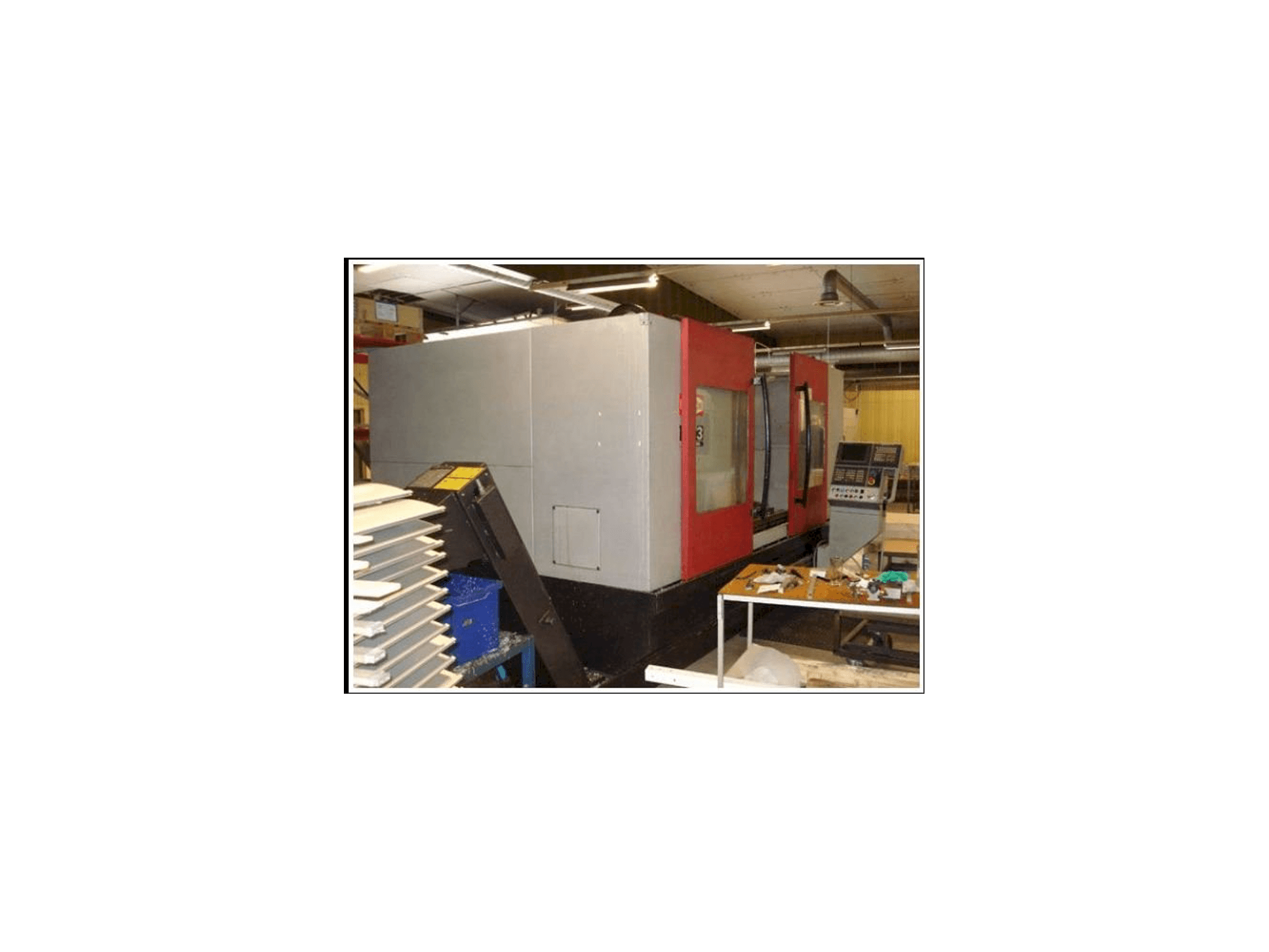 A Eikon MV3 gép oldalnézete