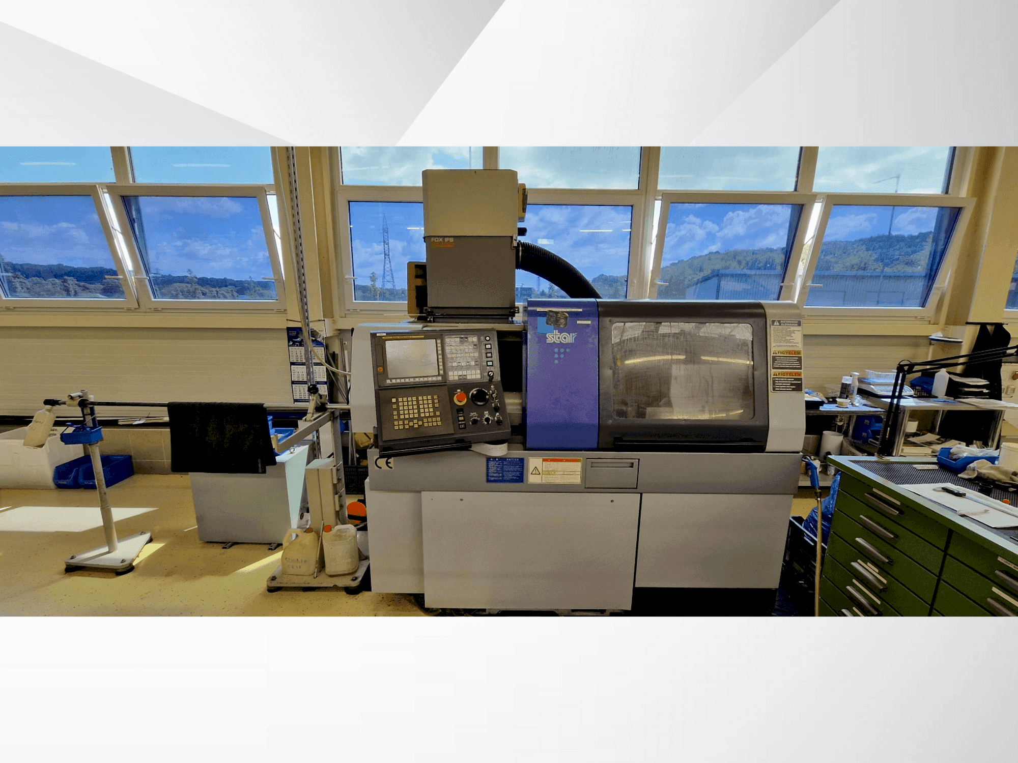 A Star SR-20RII gép elölnézete