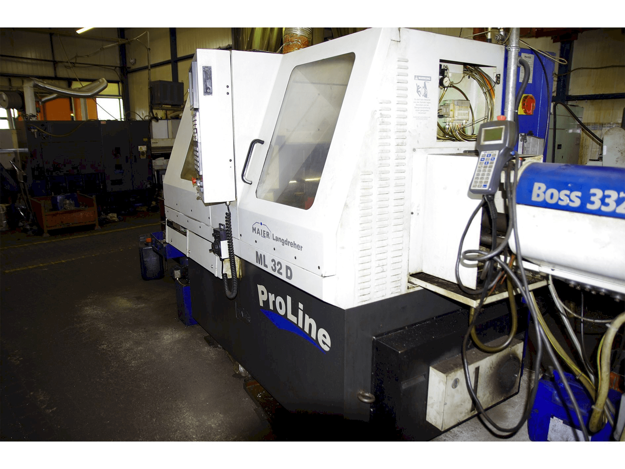 A Maier ML32D gép elölnézete