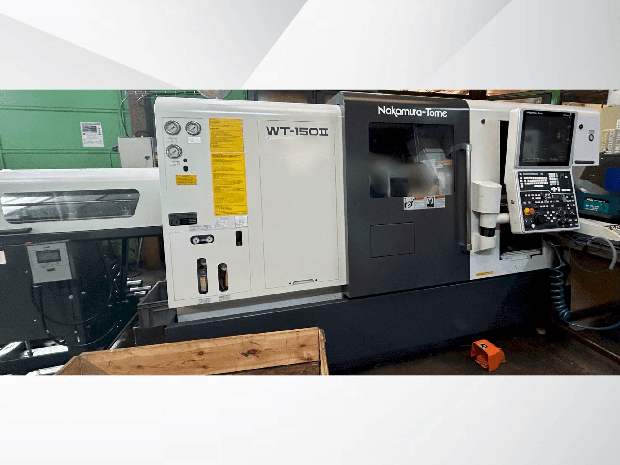 A NAKAMURA-TOME WT 150 gép elölnézete