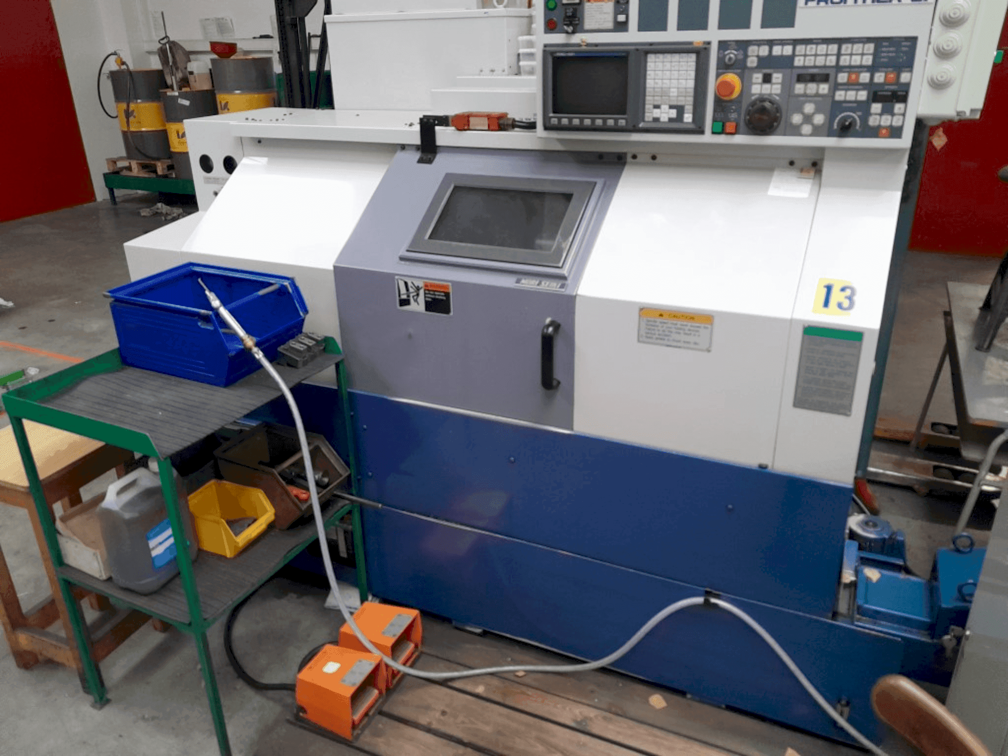 A MORI SEIKI Frontier L1 (1998) gép elölnézete