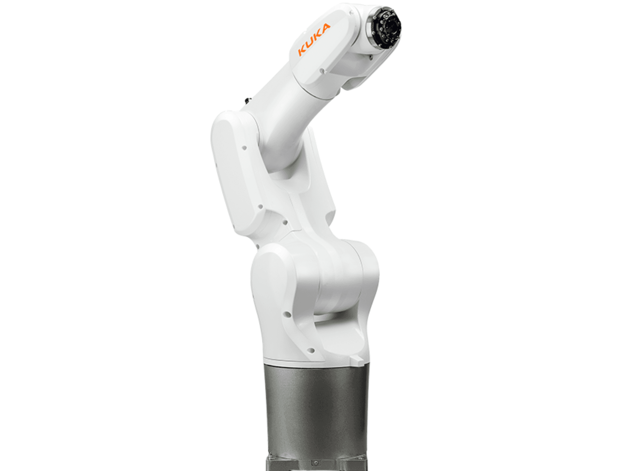 A KUKA KR4 R600 gép elölnézete