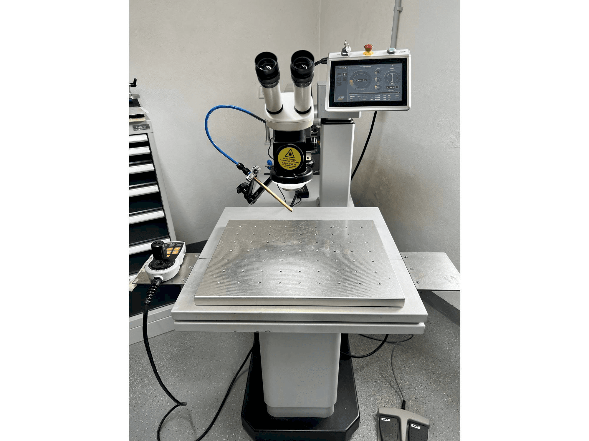 A ORLaser LRS EVO 160W gép elölnézete