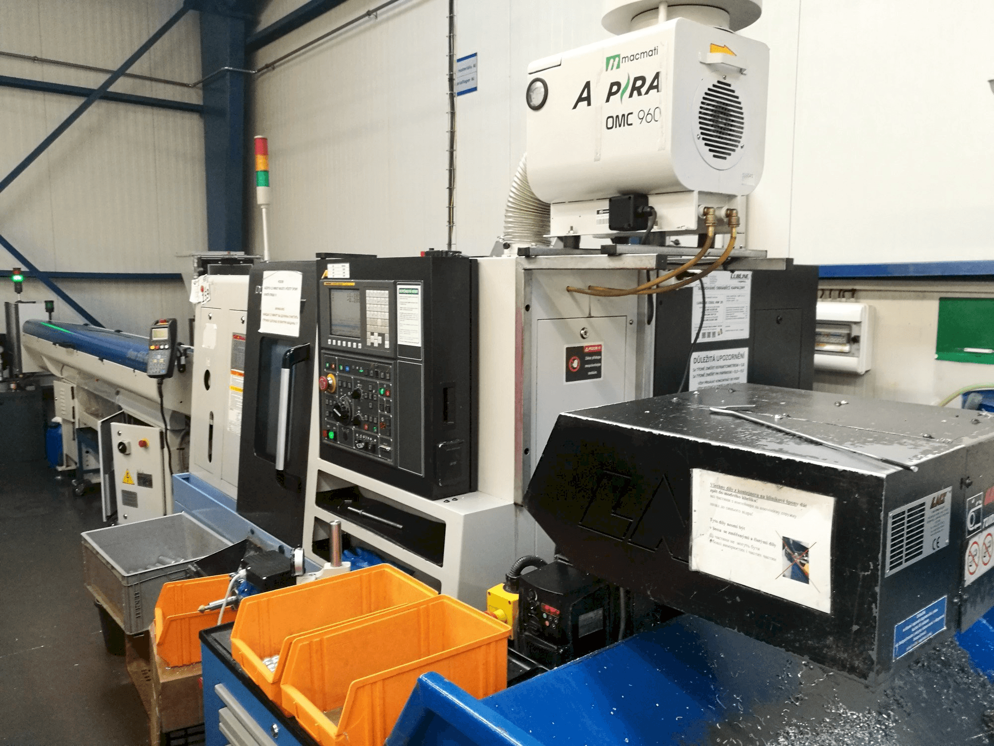 A Doosan Lynx 220GA gép elölnézete