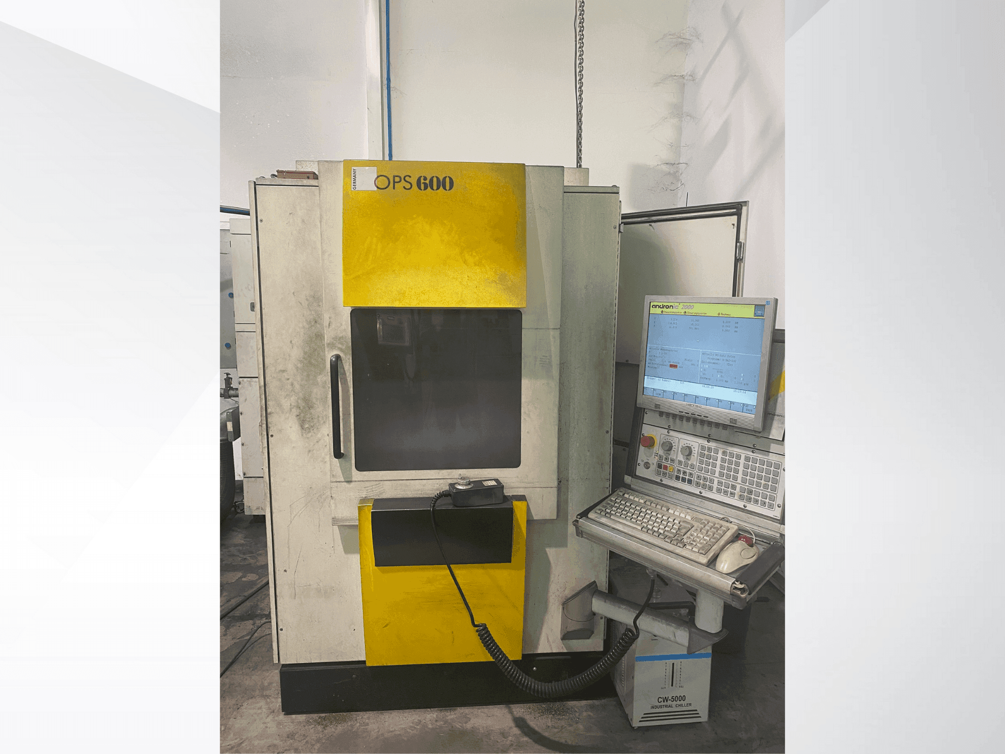 A OPS INGERSOLL OPS 600 gép elölnézete