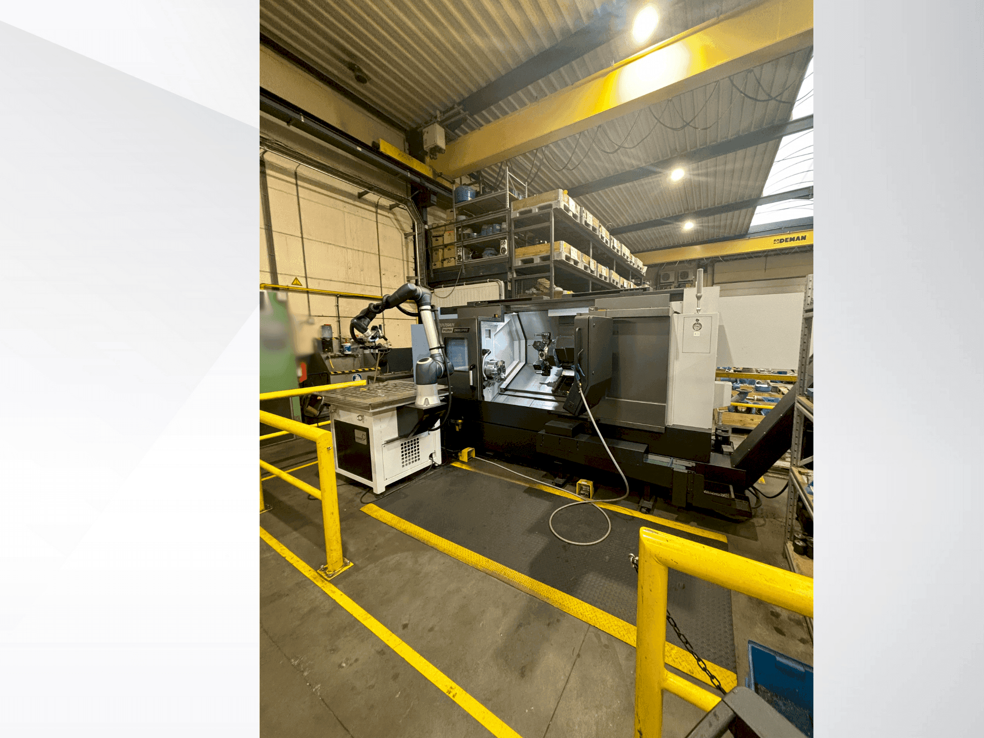 A DOOSAN PUMA 2600LSYB II gép elölnézete