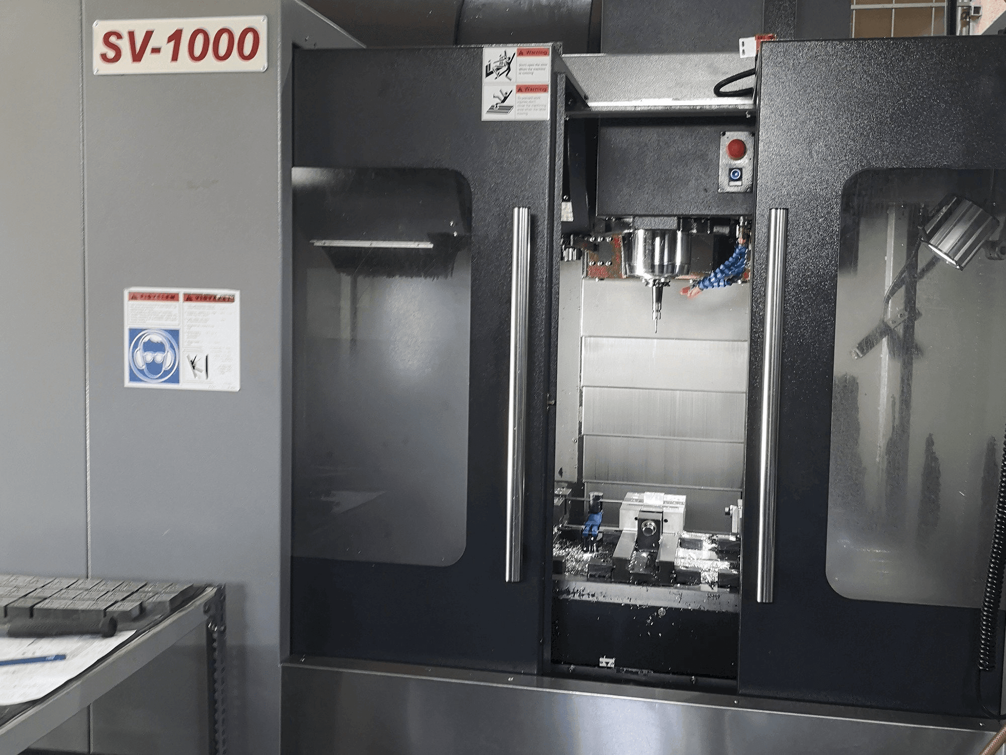 A NCT KAFO SV-1000 gép elölnézete