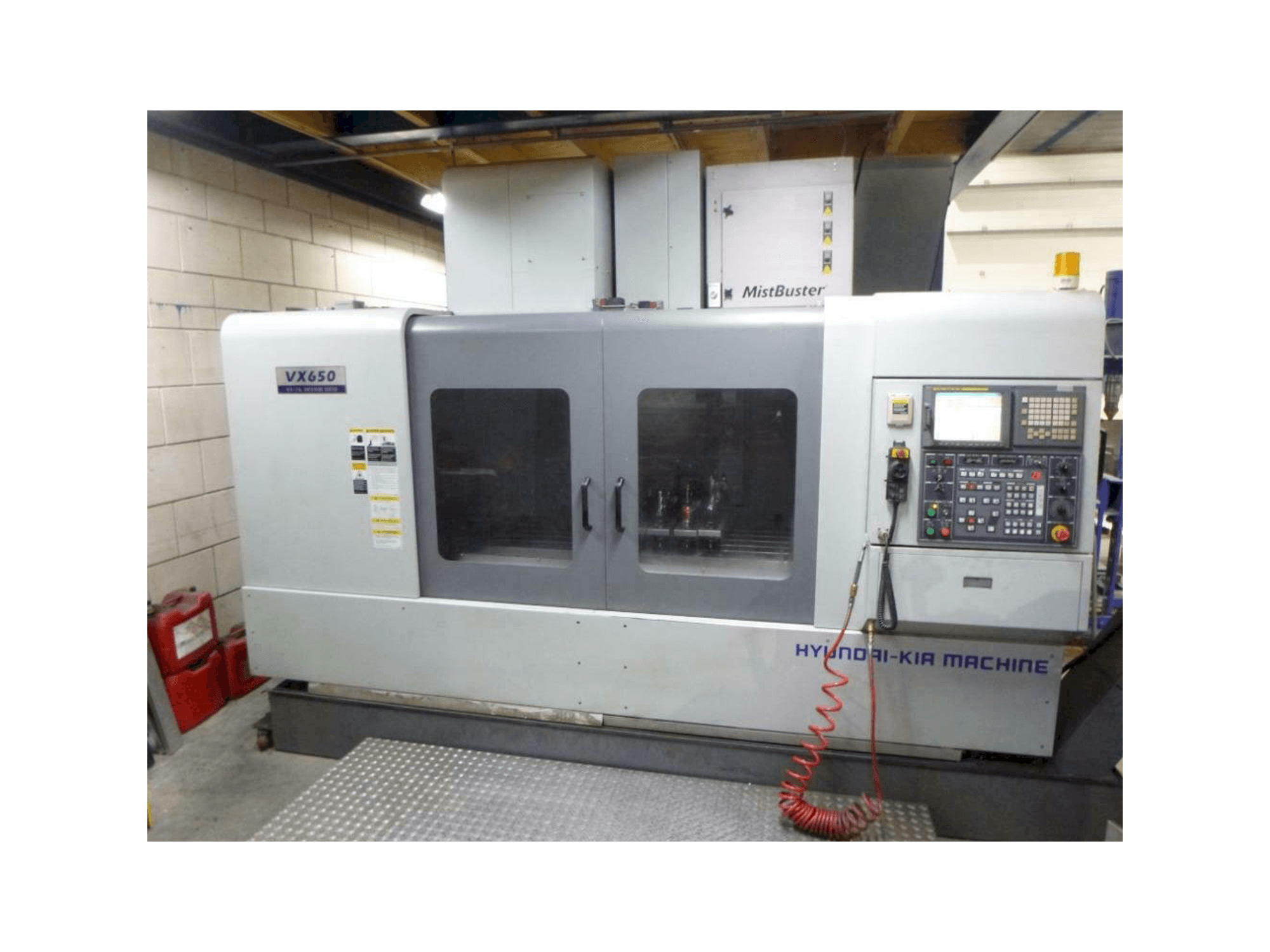 A Hyundai Kia VX-650 gép elölnézete