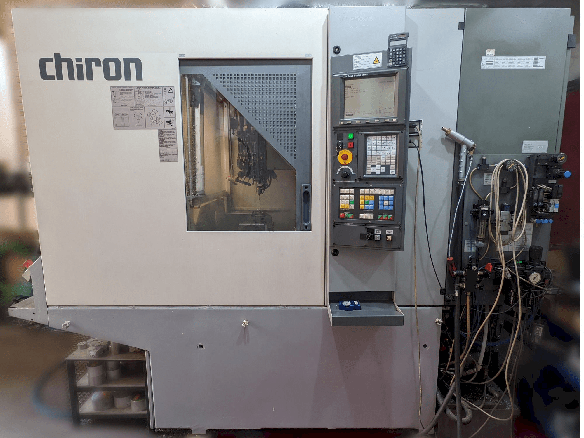 A CHIRON Fz 08w gép elölnézete