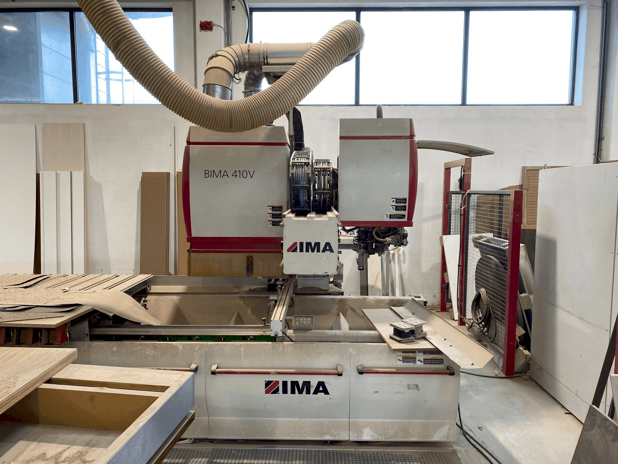 A IMA BIMA 410 V (2005) gép elölnézete