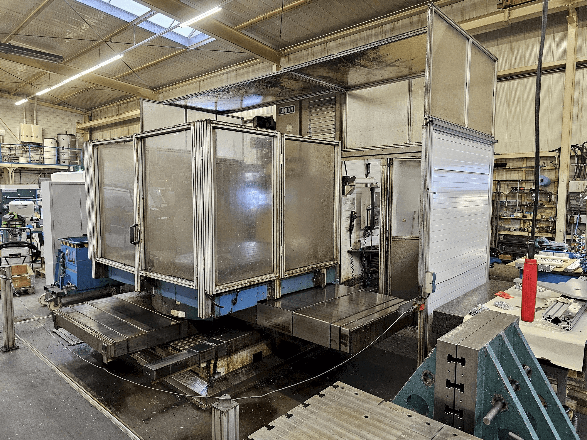 A UNION TC 110 gép elölnézete