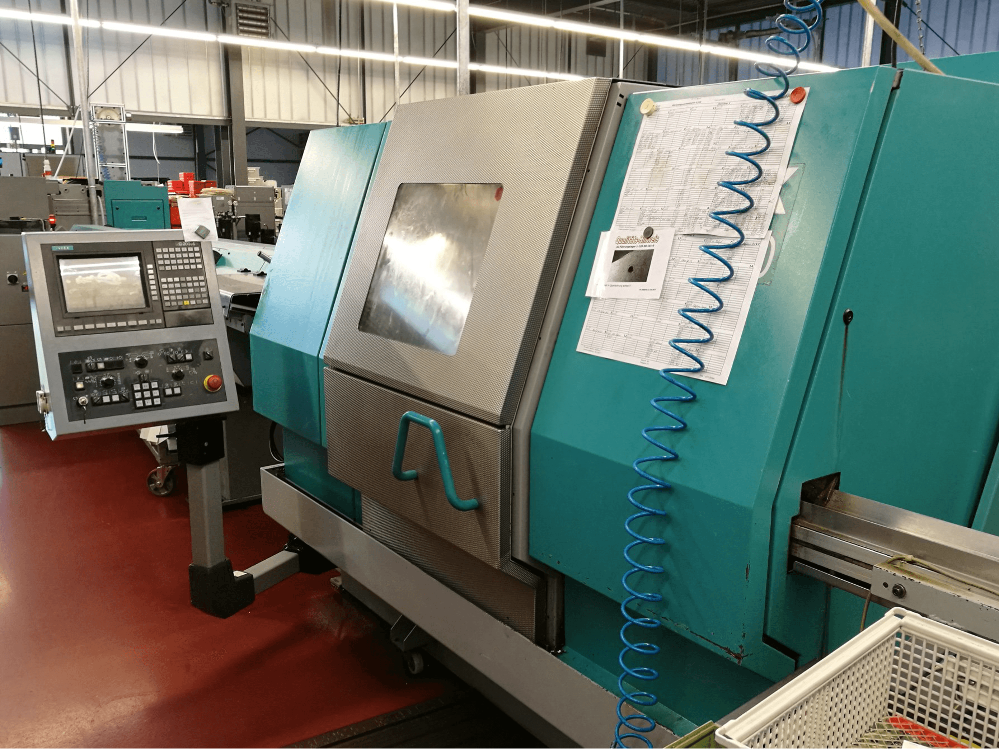 A Index G200 gép jobb nézete