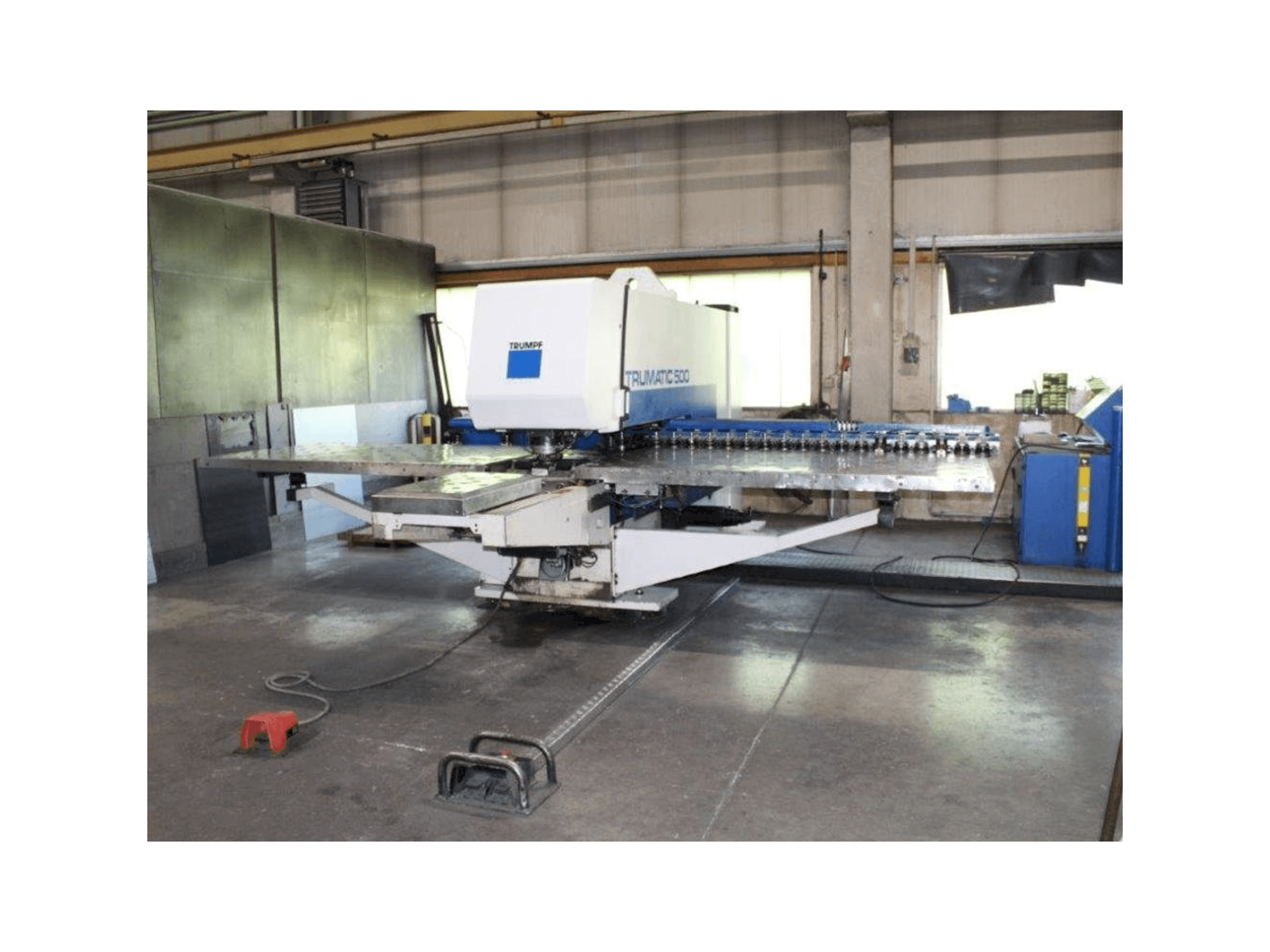 A Trumpf Trumatic 500 gép elölnézete
