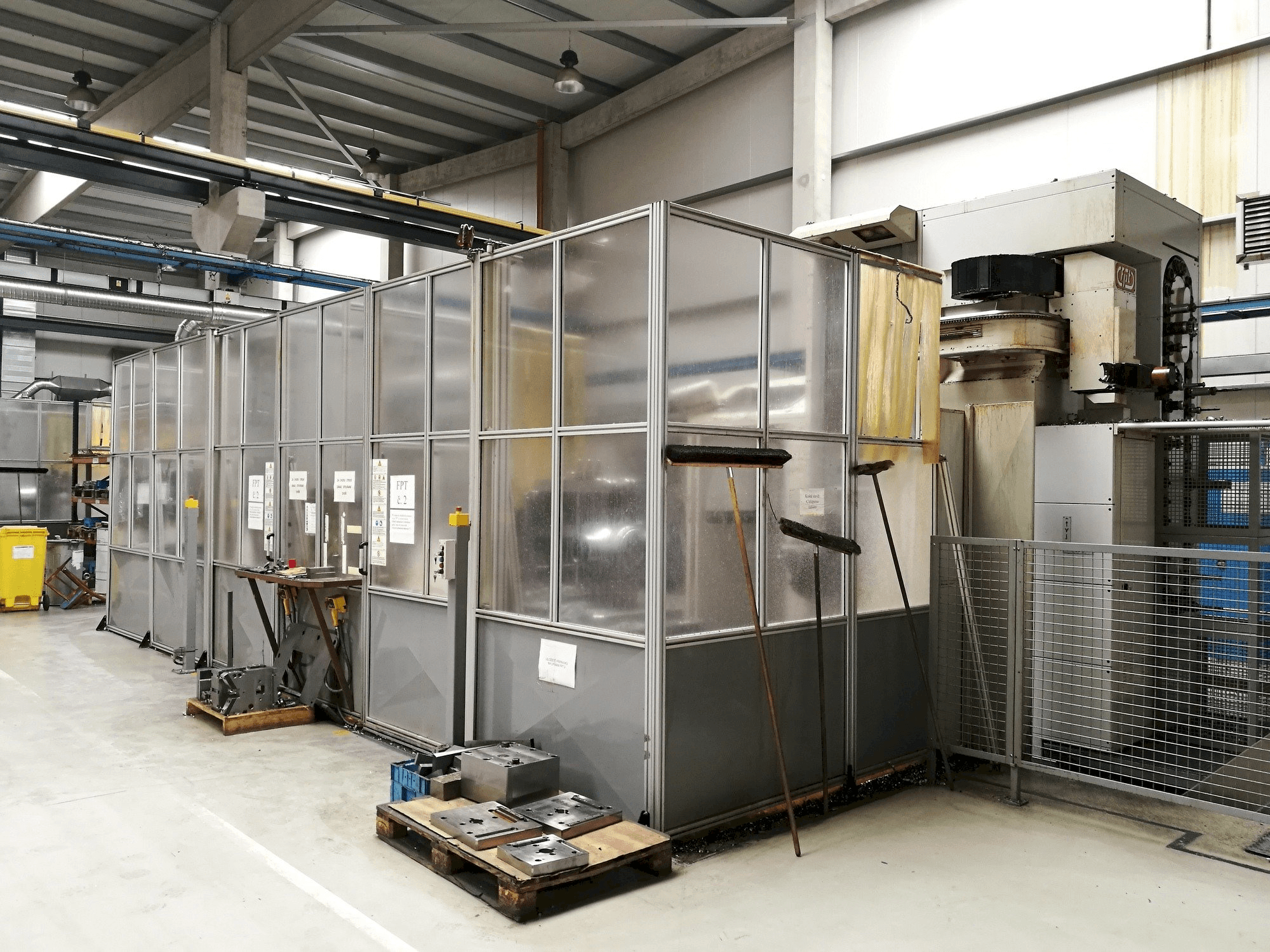 A FPT Area M gép elölnézete