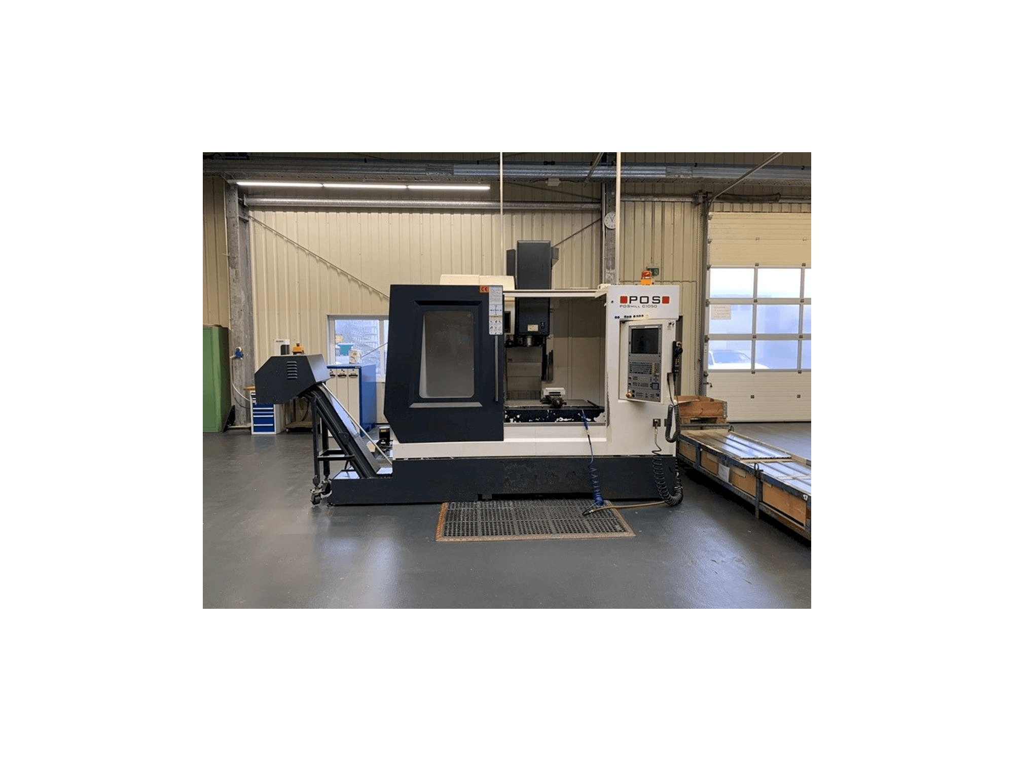 A POS POSmill C1050 gép elölnézete