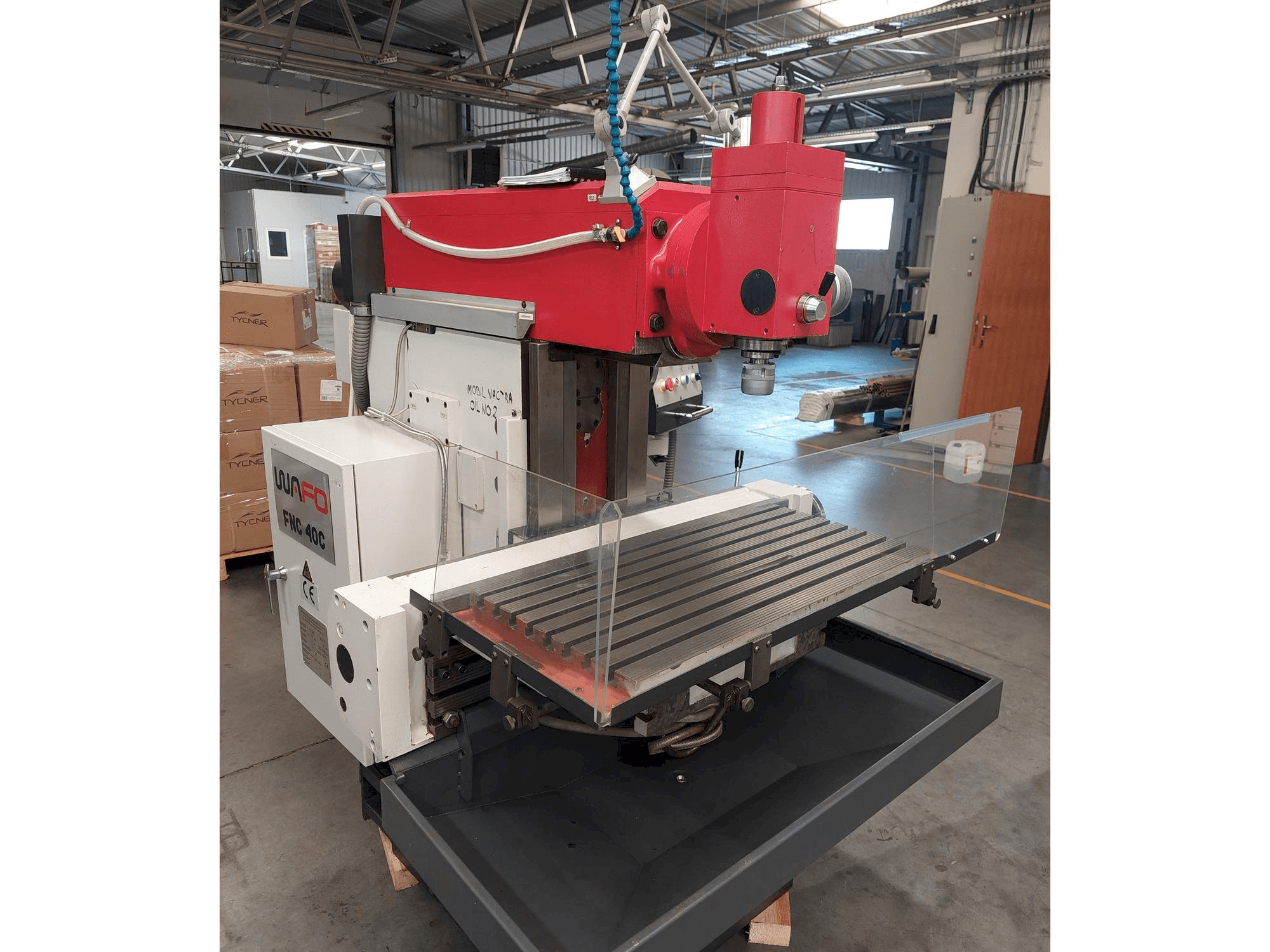 A WAFO FNC 40C gép elölnézete