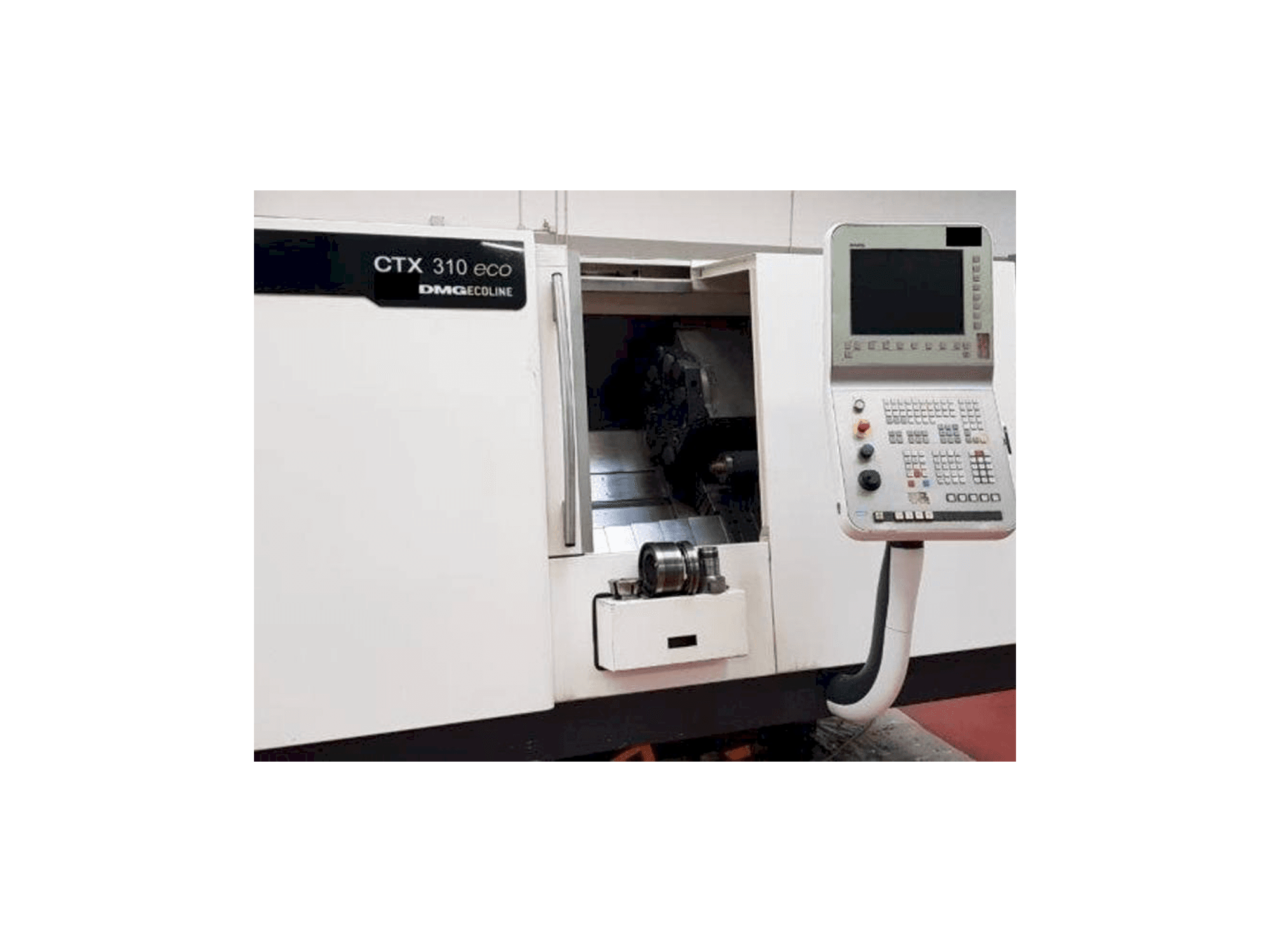 A DMG GILDEMEISTER CTX 310 V3 Eco gép elölnézete