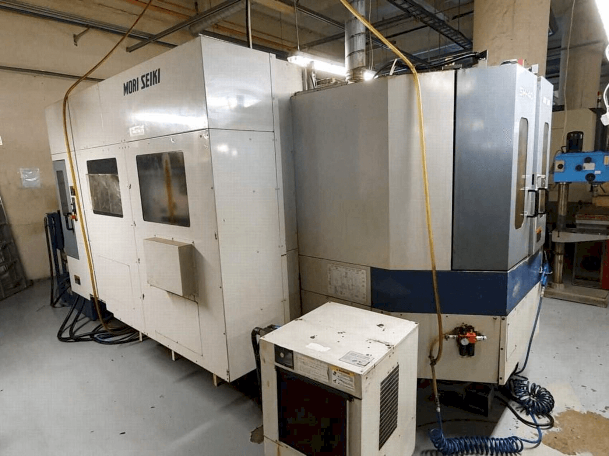 A MORI SEIKI SH-40 gép elölnézete