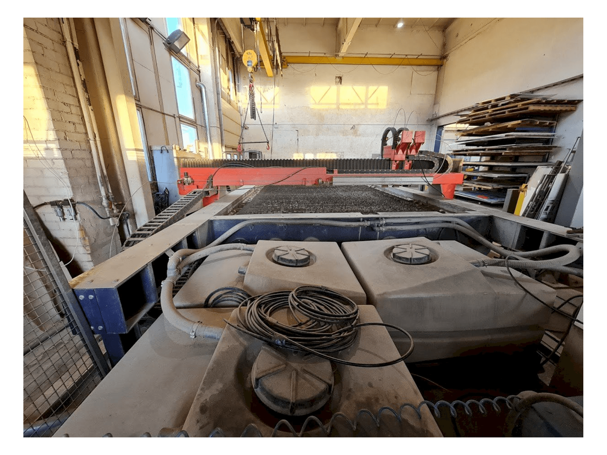 A Bystronic ByJet Classic L 6030 gép elölnézete