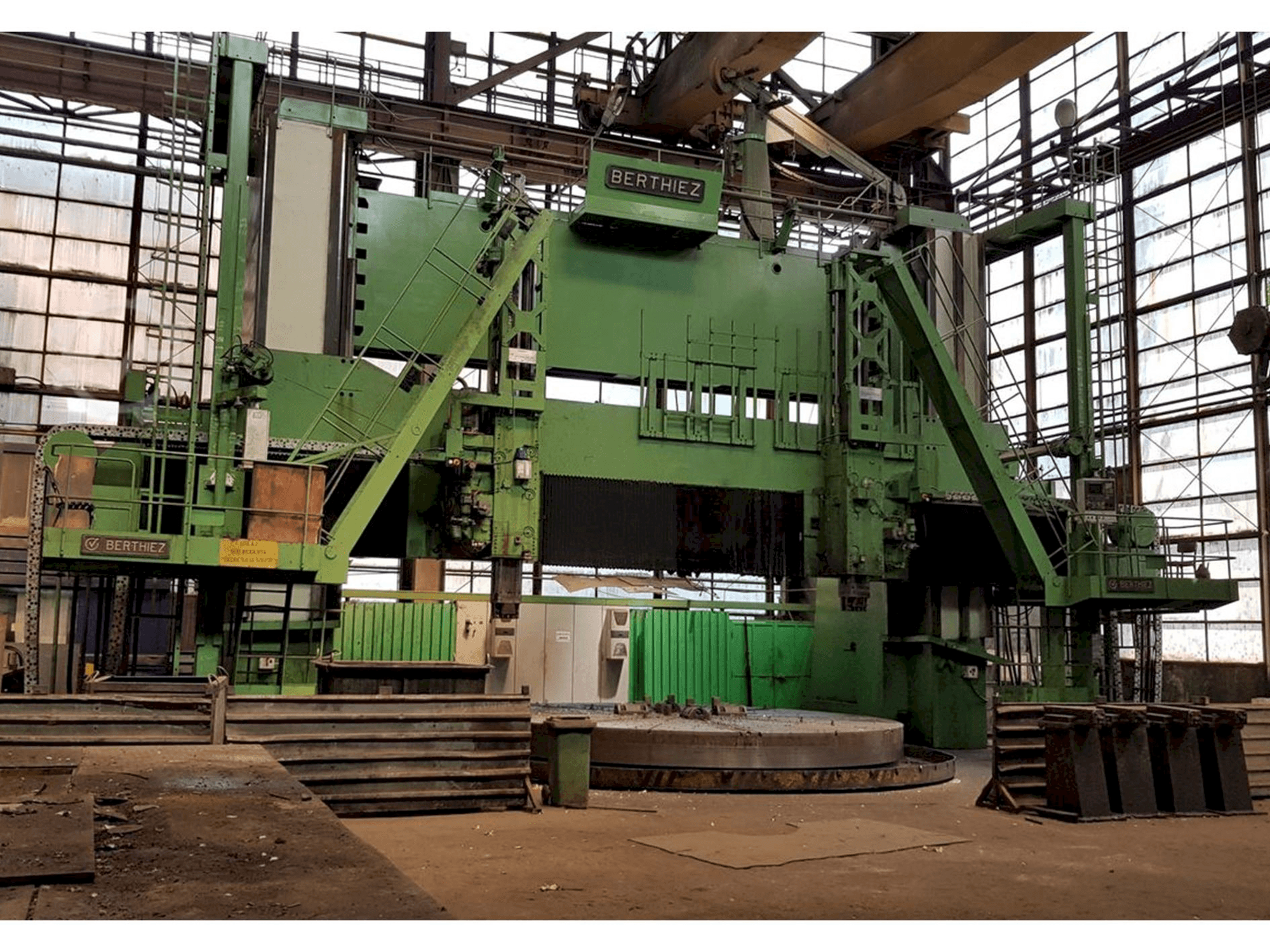 A Berthiez TDM 630-315 gép elölnézete