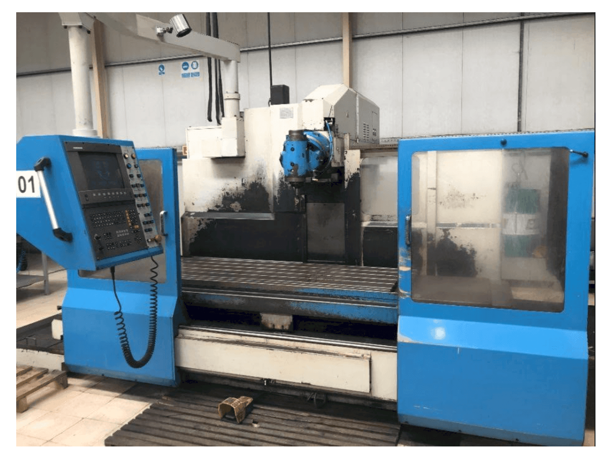 A KIHEUNG KNC U-800 gép elölnézete