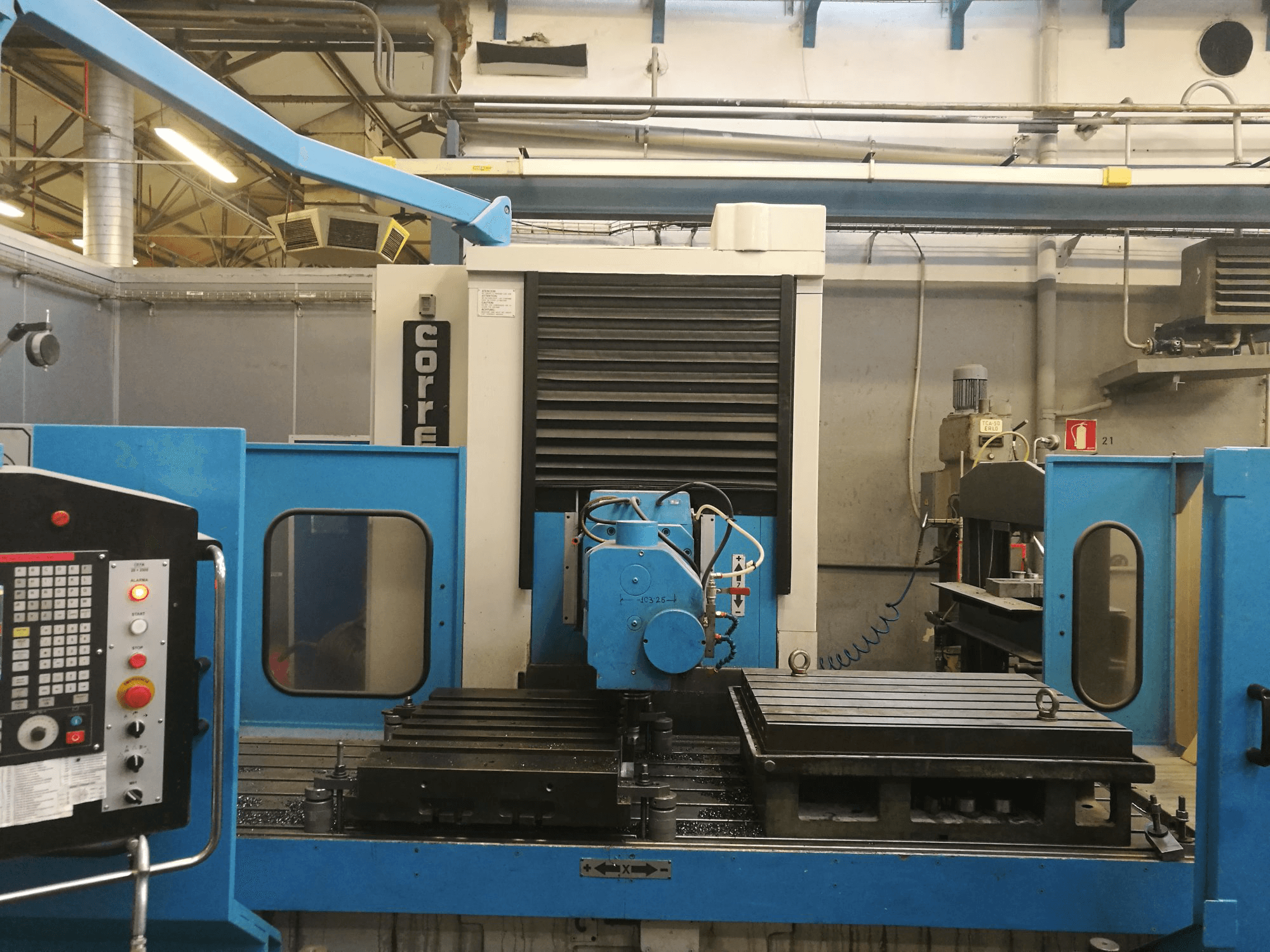 A Correa A25-25 gép elölnézete