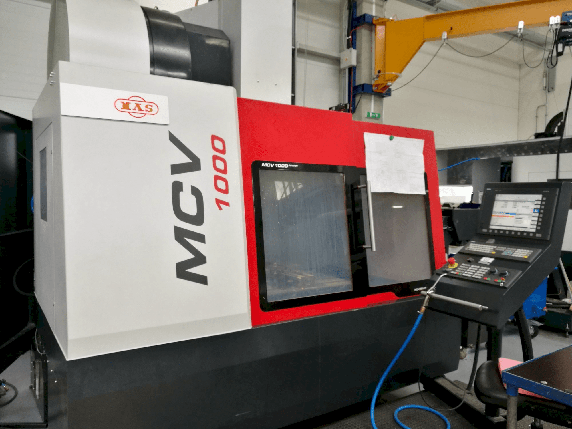 A KOVOSVIT MAS MCV 1000 Power gép elölnézete