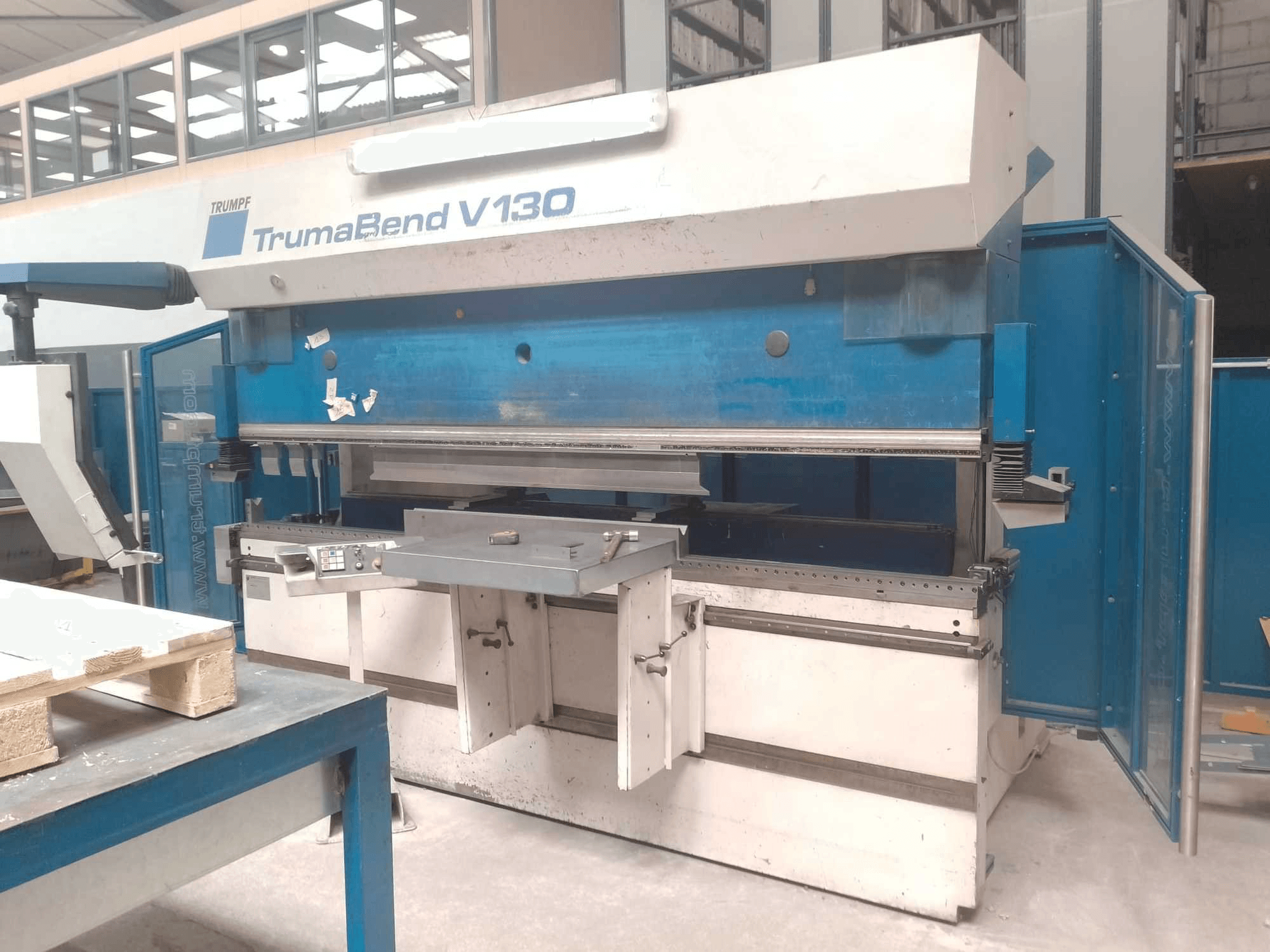 A Trumpf Trumabend V130 gép elölnézete