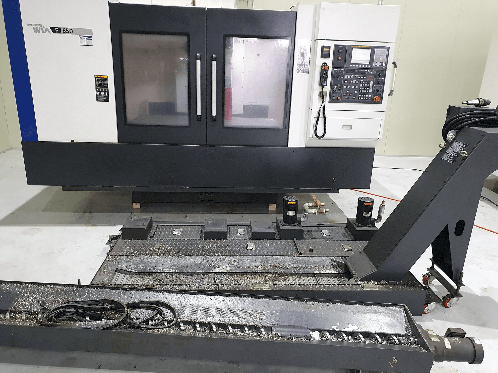 A Hyundai Wia F650 gép elölnézete