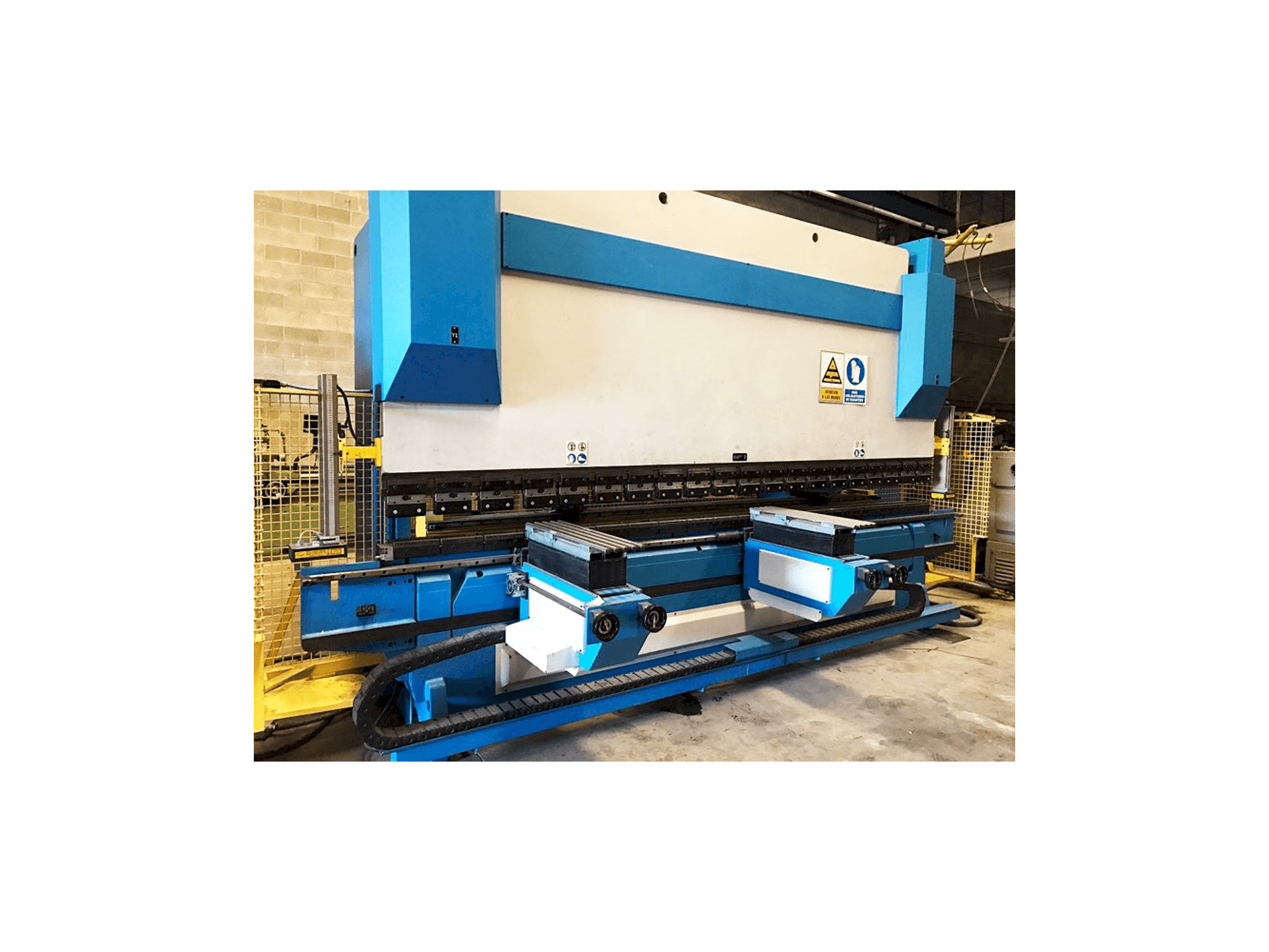 A GASPARINI PBS 165/4000FP gép elölnézete