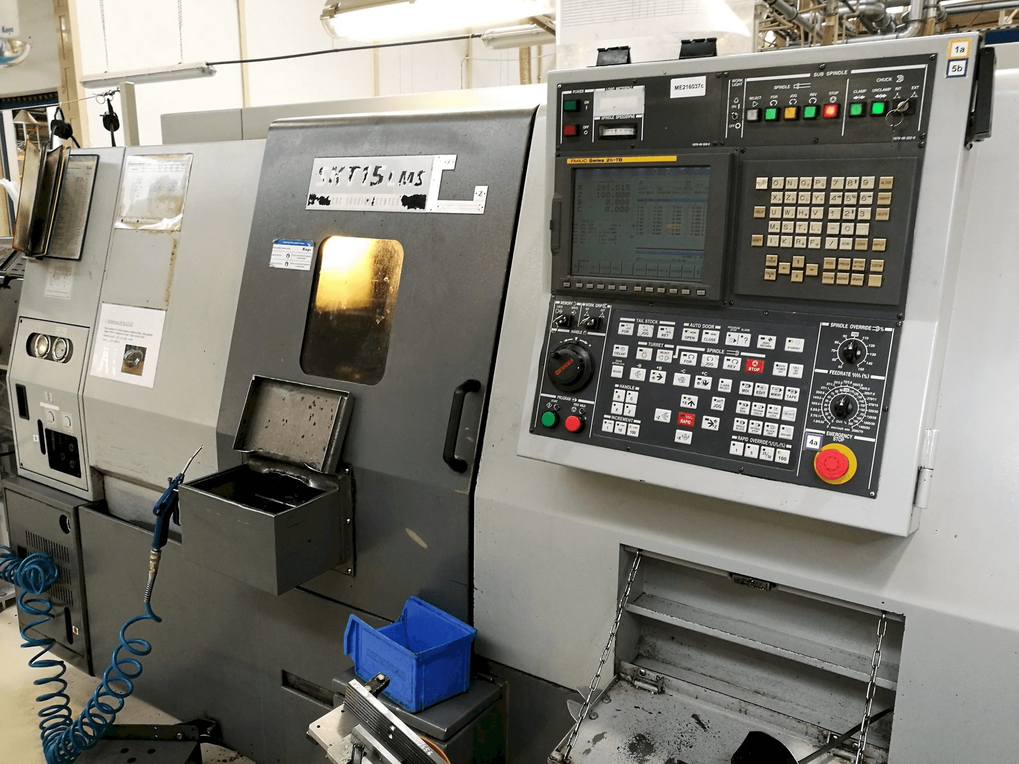 A Hyundai Kia SKT 15 LMS gép elölnézete