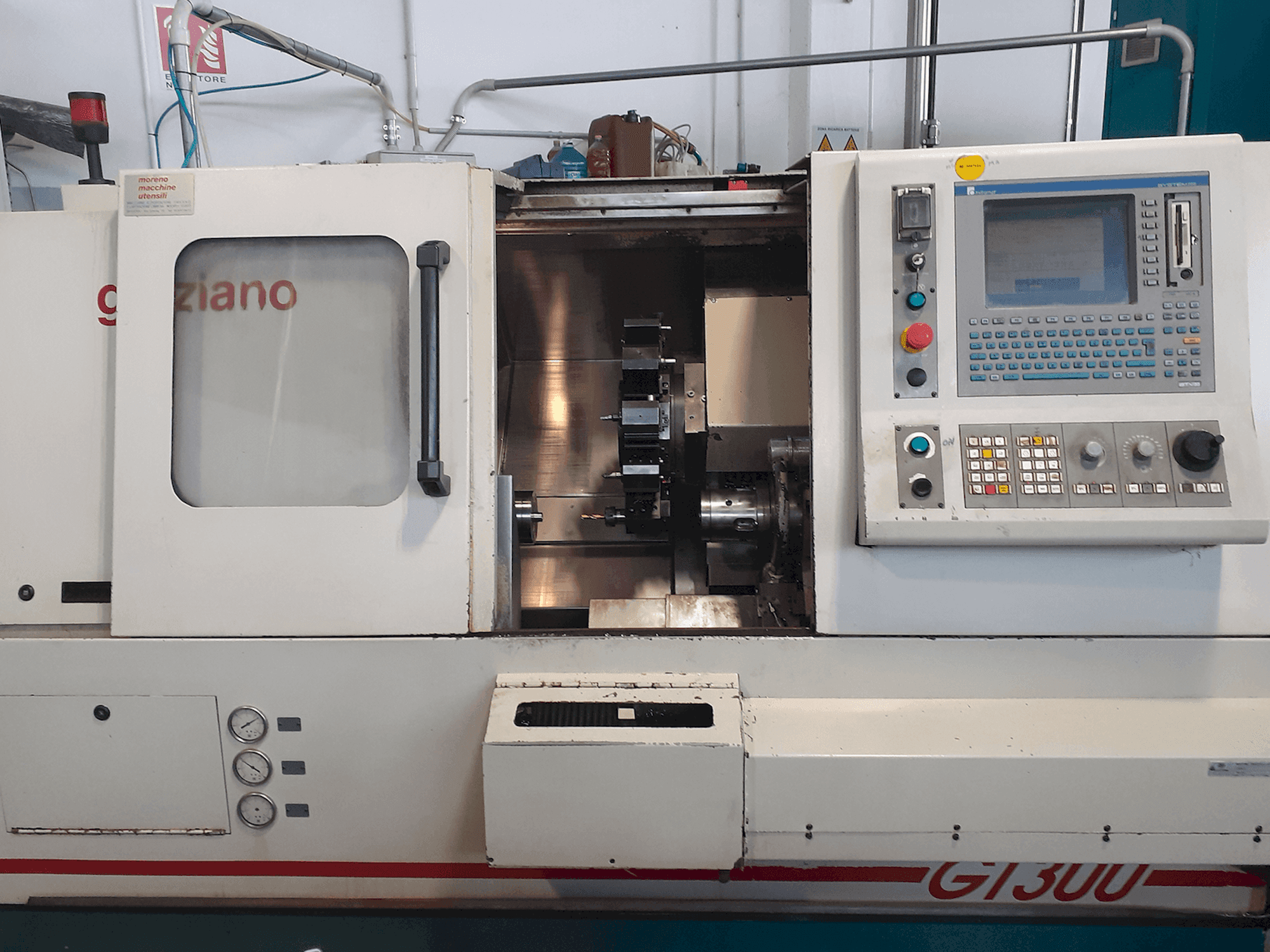 A Graziano GT 300 gép elölnézete