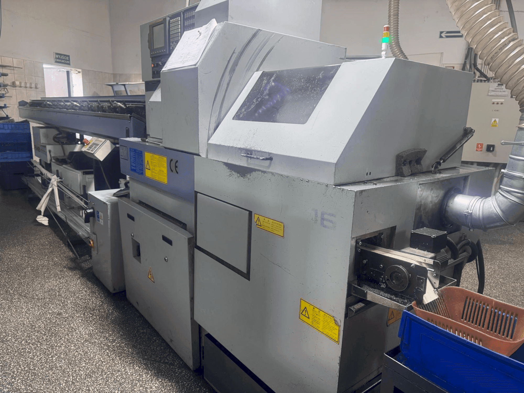 A STAR MICRONICS SB-16 gép elölnézete