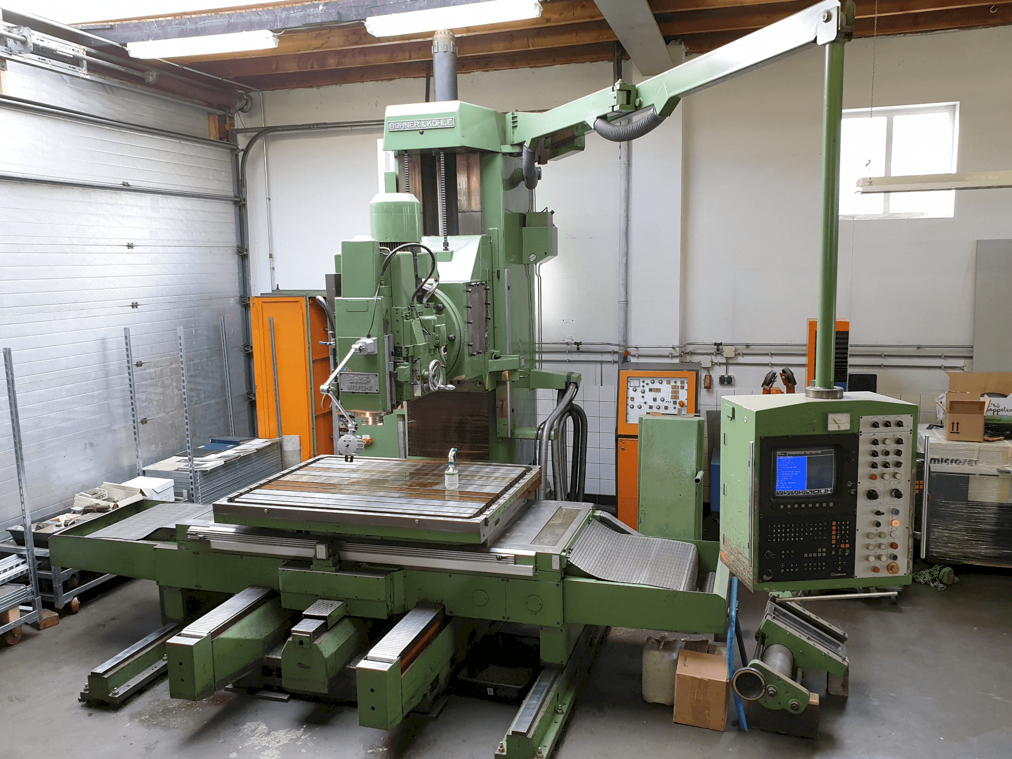 A Bokö WF3 gép elölnézete