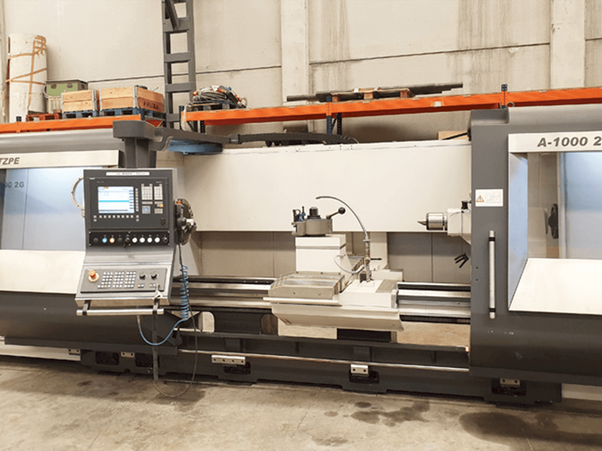 A Gurutzpe A-1000 2G gép elölnézete