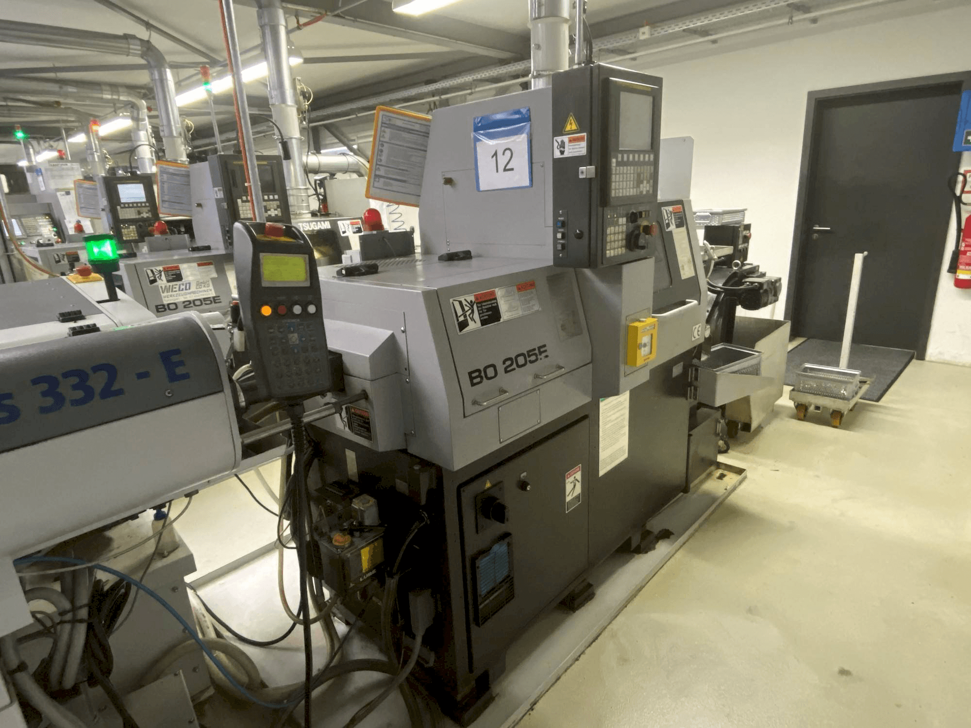 A TSUGAMI Bo205 Eii gép elölnézete