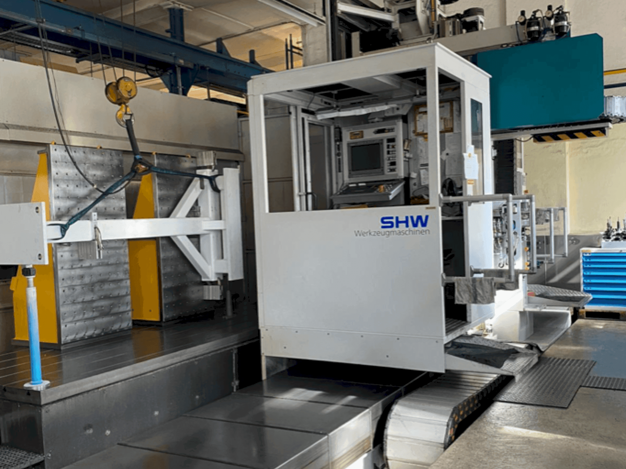 A SHW Powerspeed 5 gép elölnézete