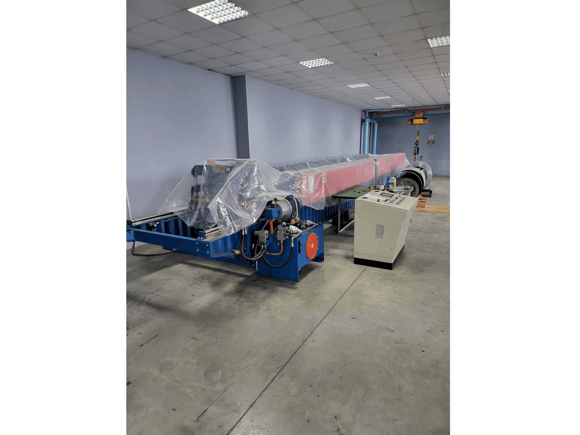 A ZEMAN TR 20/130 gép elölnézete