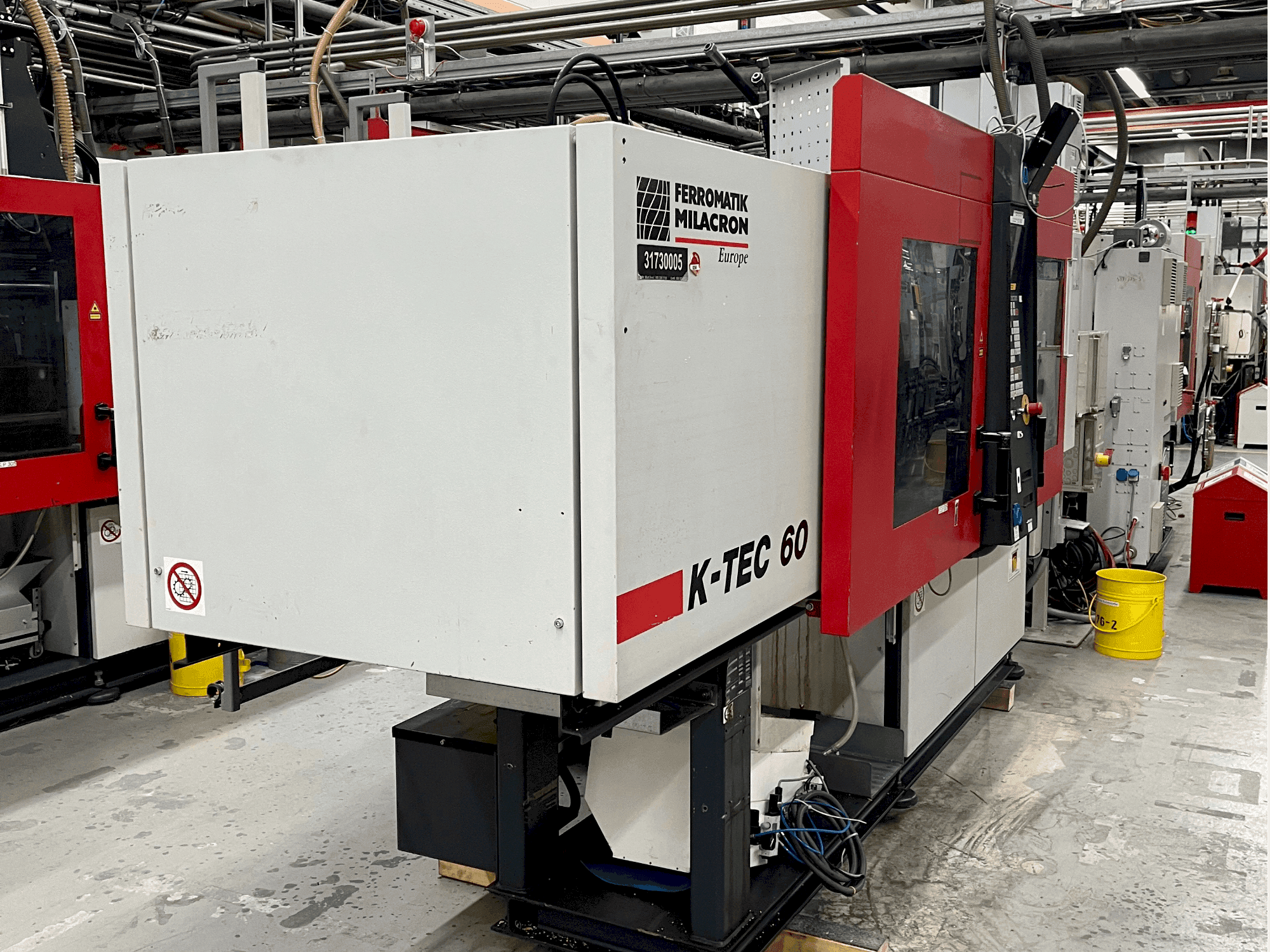 A FERROMATIK K-TEC 60 S gép elölnézete