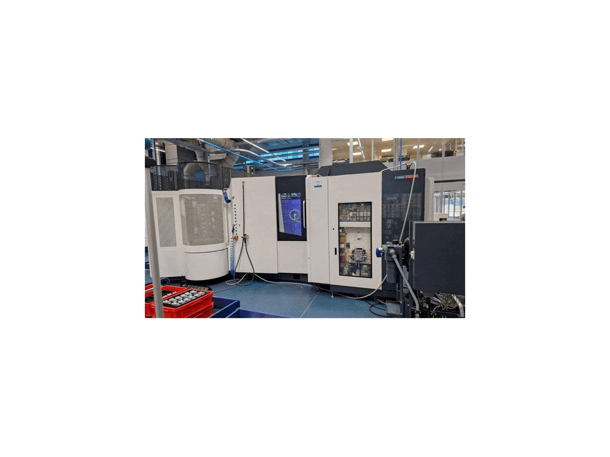 A DMG DECKEL MAHO DMC 60H Linear gép elölnézete