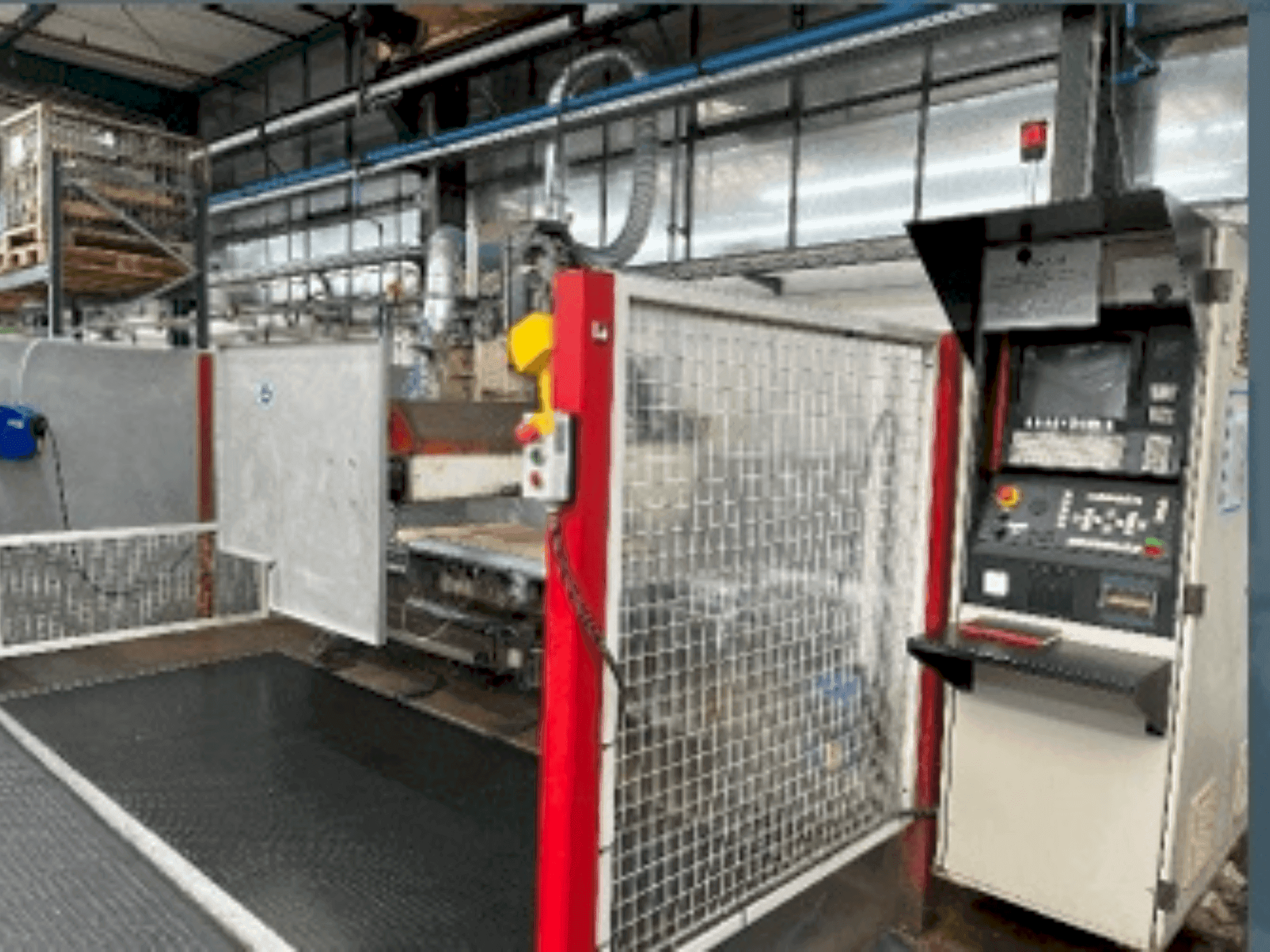 A IMA BIMA Quadroform C80/280 gép elölnézete