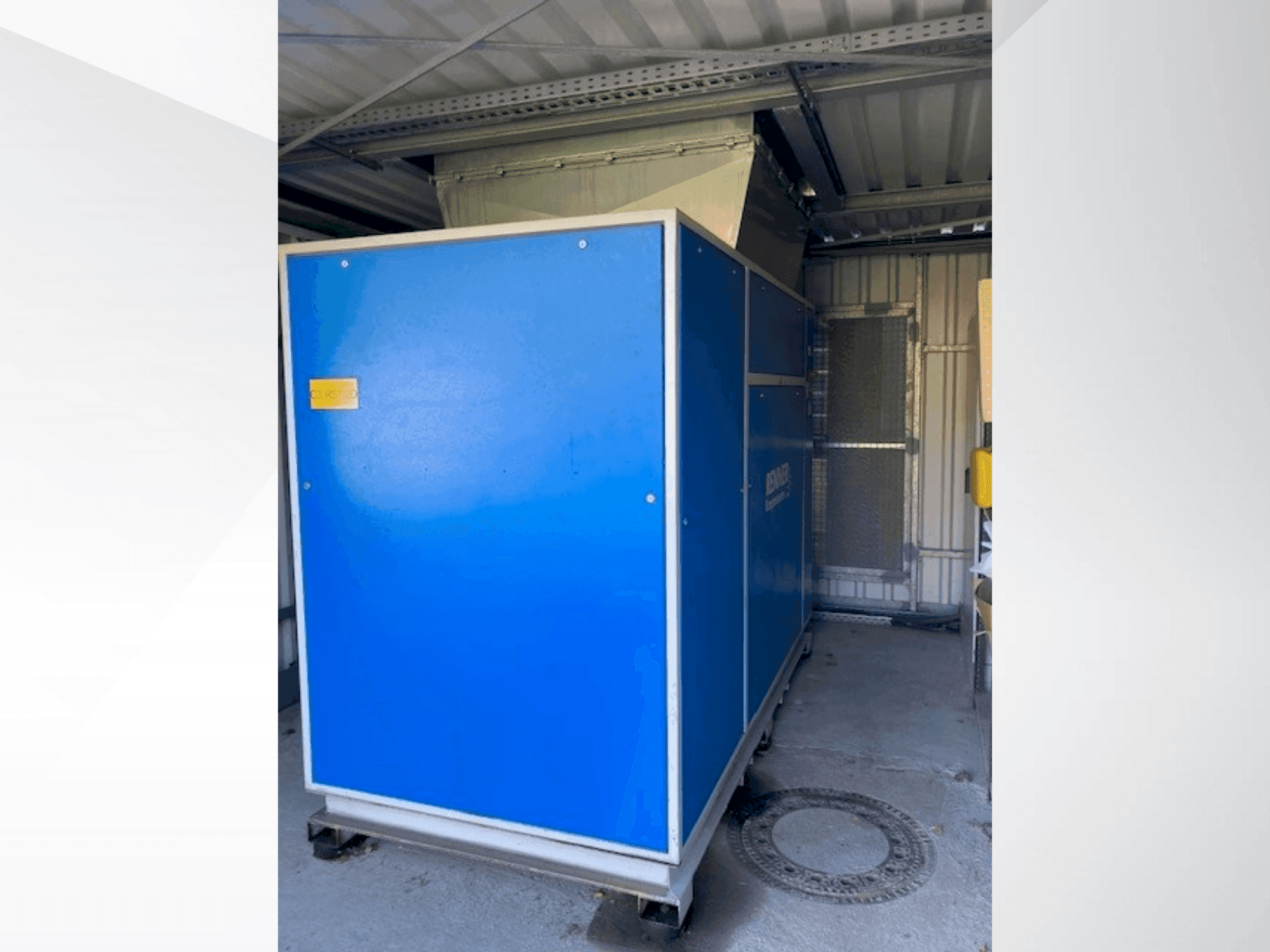 A RENNER RS132D gép elölnézete