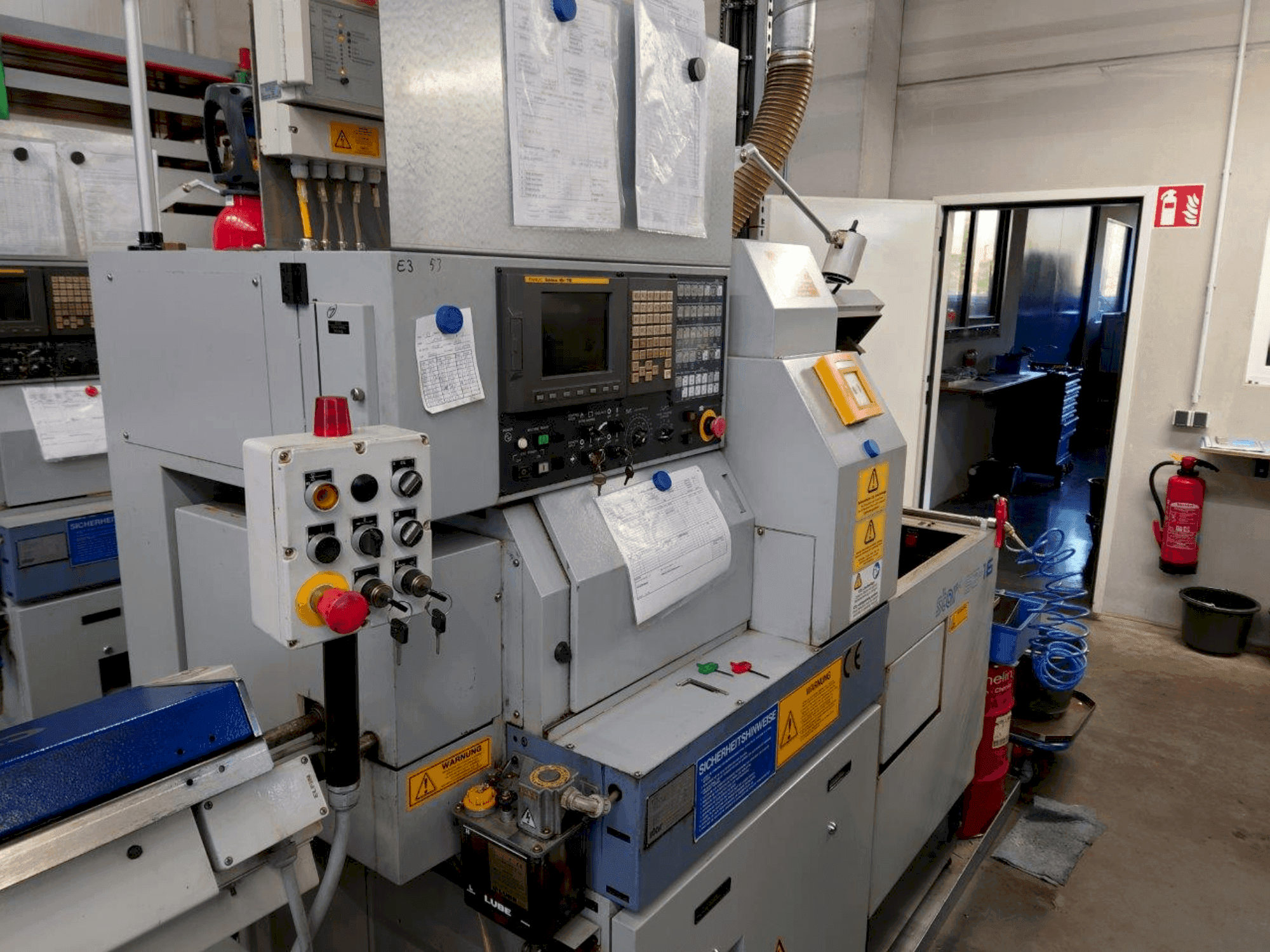 A STAR MICRONICS SB-16 gép elölnézete